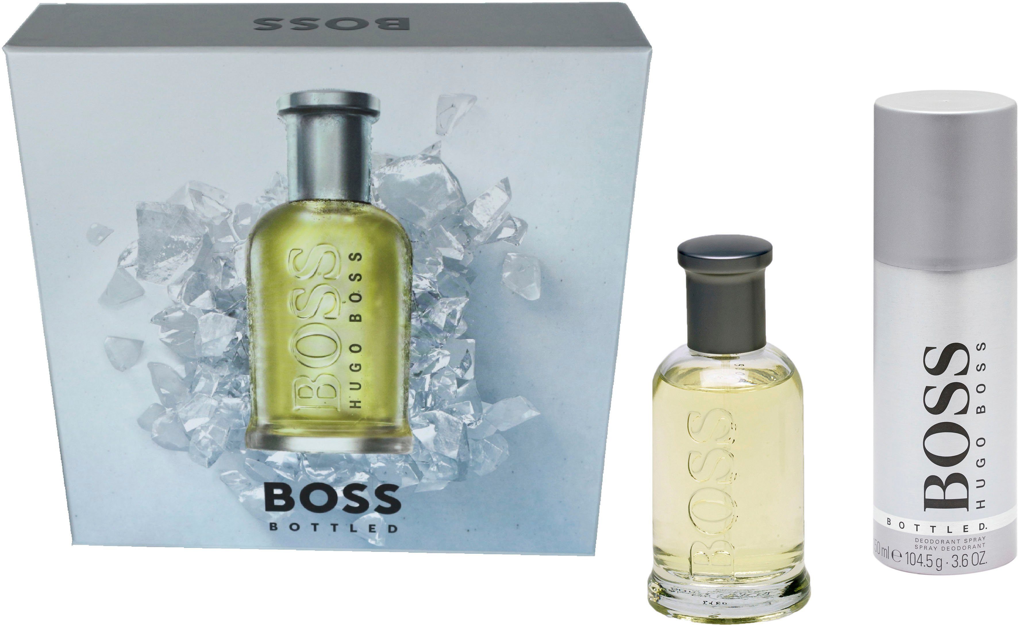 BOSS Duft-Set BOSS BOTTLED SET, EDT + DEOSPRAY