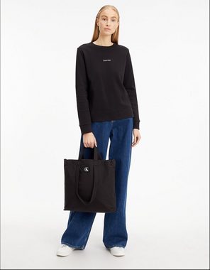 Calvin Klein Jeans Shopper CITY NYLON SQ REV TOTE38, mit viel Stauraum Handtasche Damen Henkeltasche Tasche Damen
