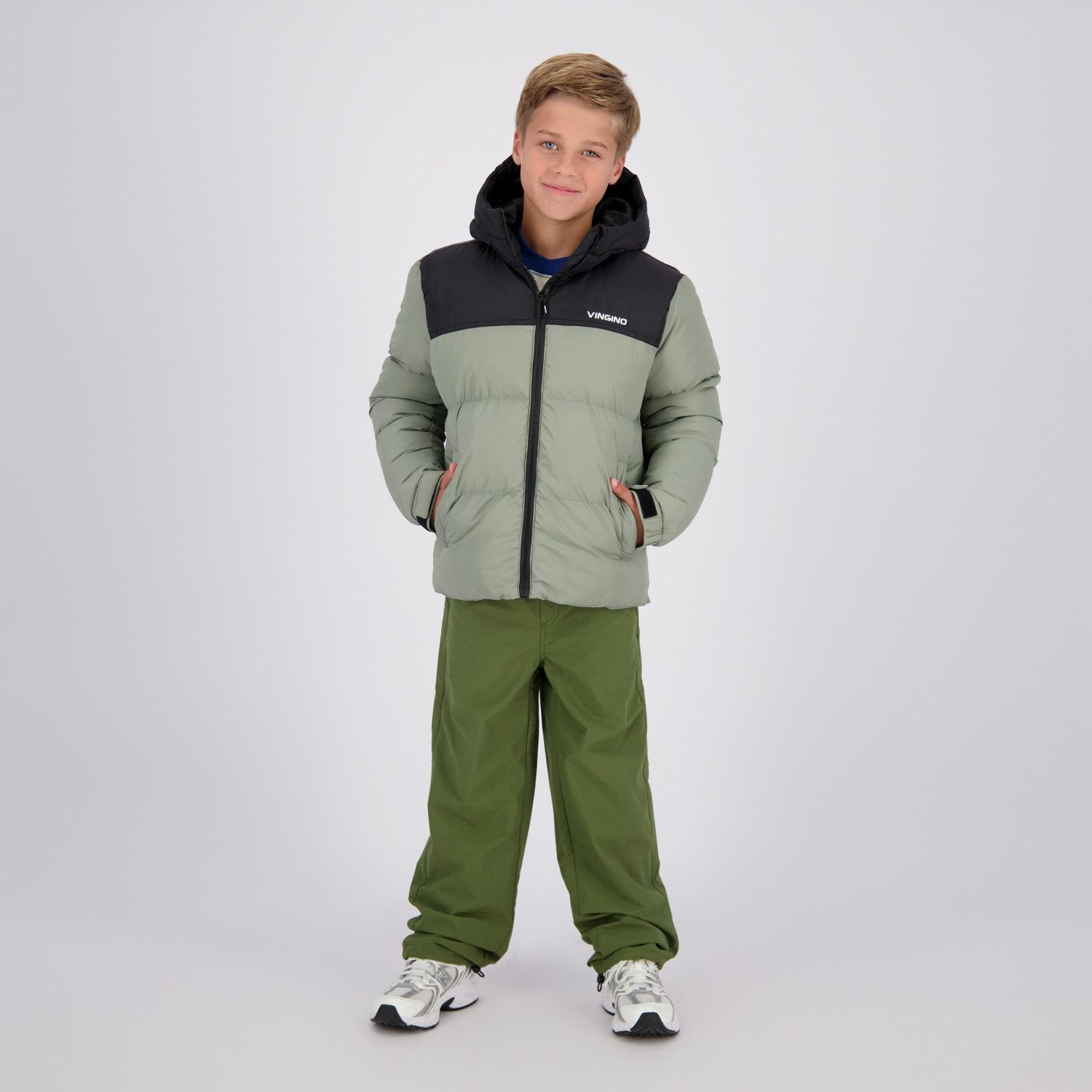 Vingino Steppjacke Winterjacke, mit Kontrastdetails