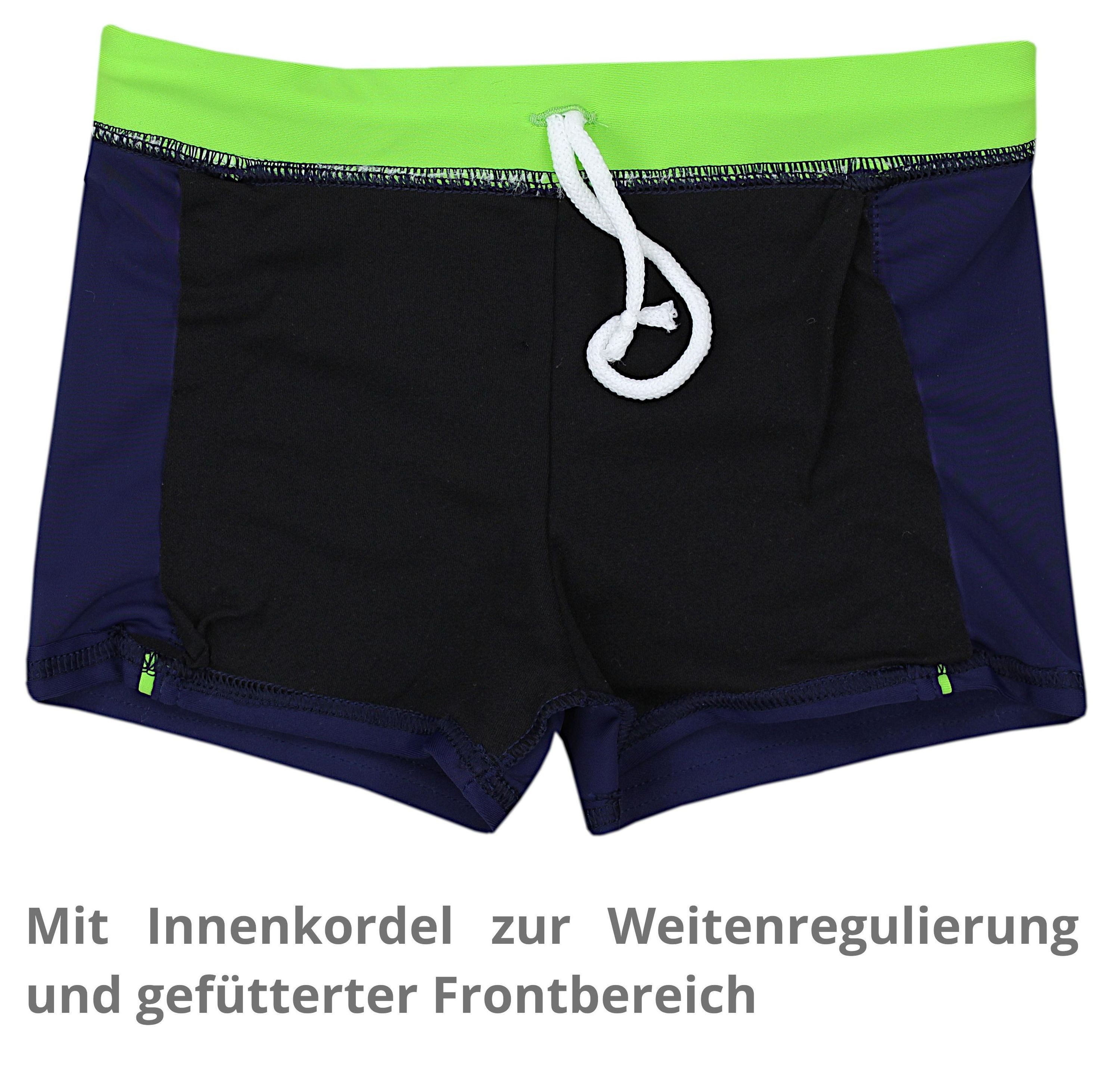 Aquarti Badeshorts Aquarti Jungen Badehose Schwimmhose Seitliche Paspel Kinder Badeshorts – Bild 5 von 5
