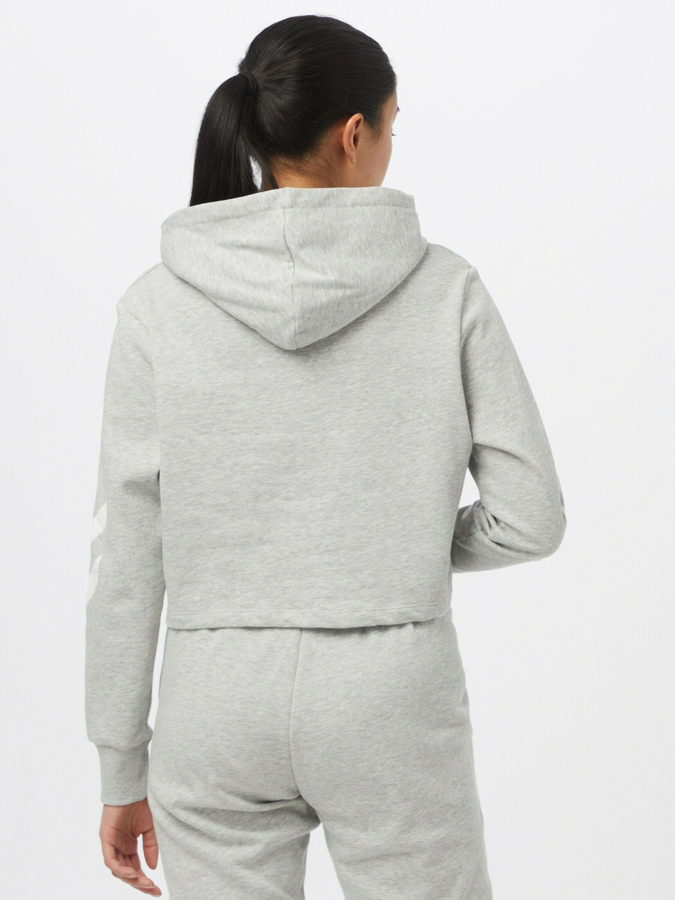 Seitenstreifen, Plain/ohne hummel Detail, Grau Details Weiteres Sweatshirt (1-tlg)
