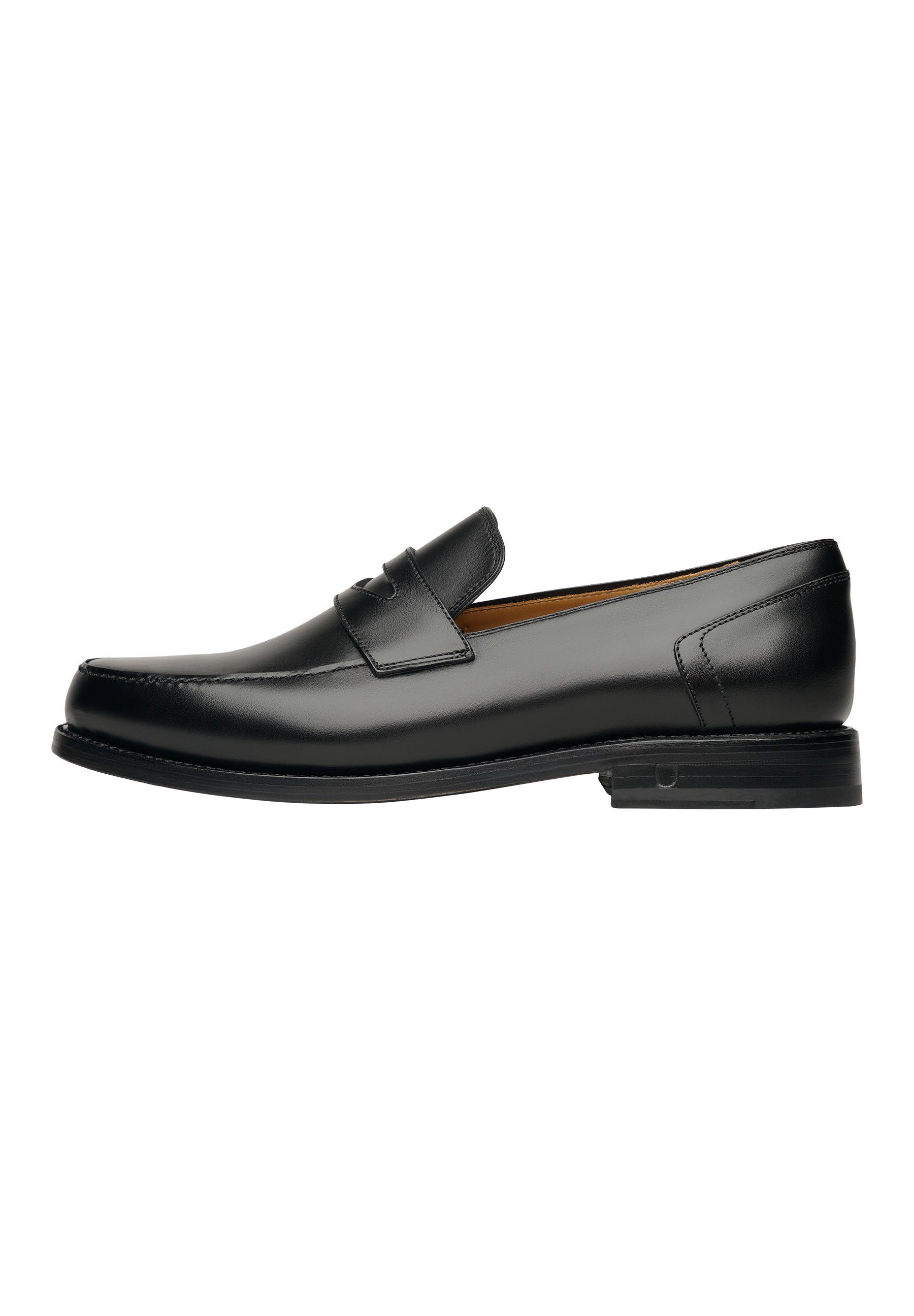 Henry Stevens Haywood PL Businessschuh Loafer Herren Halbschuhe Leder handgefertigt, Anzugschuhe Slipper