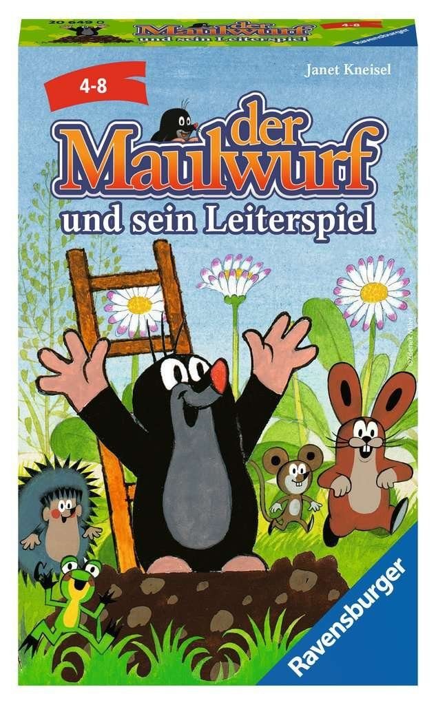 Spiel Mitbringspiel Maulwurf Leiterspiel