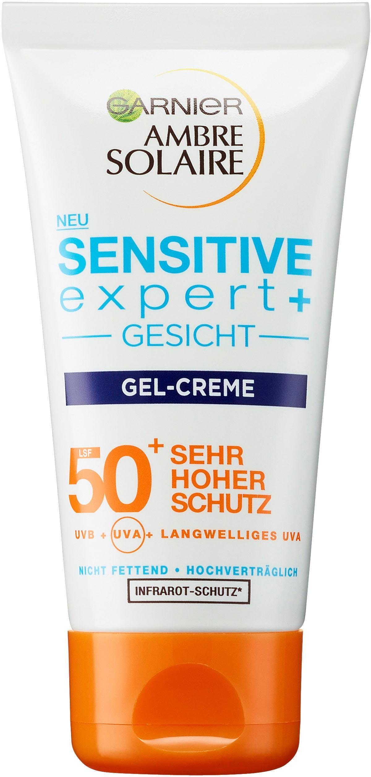 Sonnenschutzcreme Sensitive expert+ Ambre LSF GARNIER 50+ Solaire