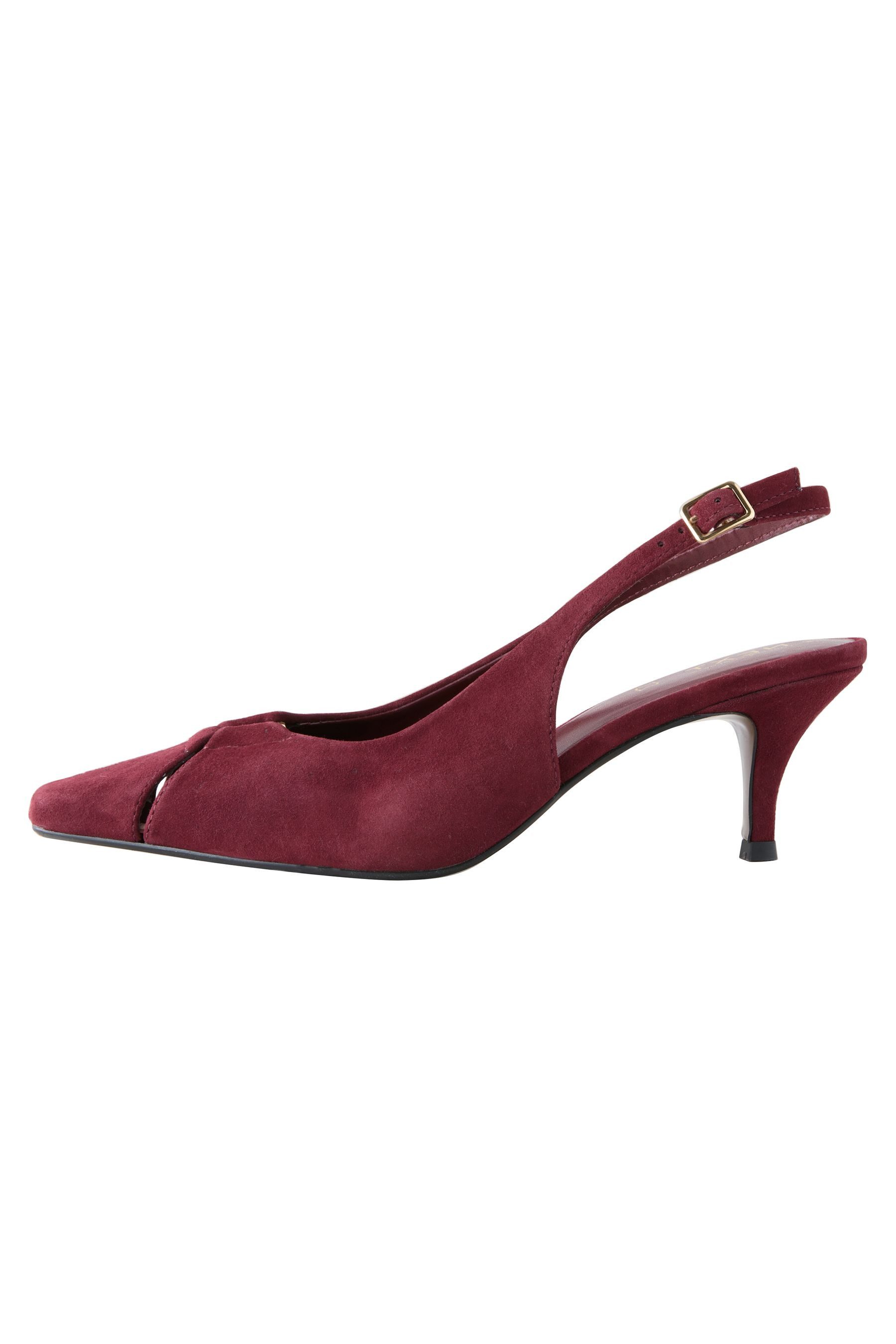 Next Forever Comfort® Leder-Slingbacks mit Cutout Slingsandalette (1-tlg)