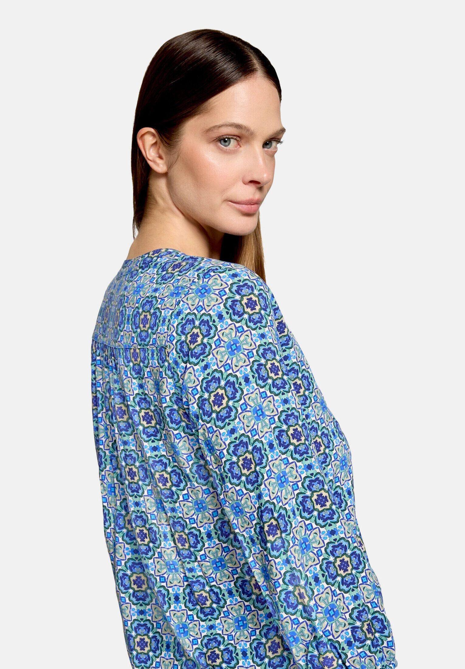 Cartoon Schlupfbluse Damen mit Muster