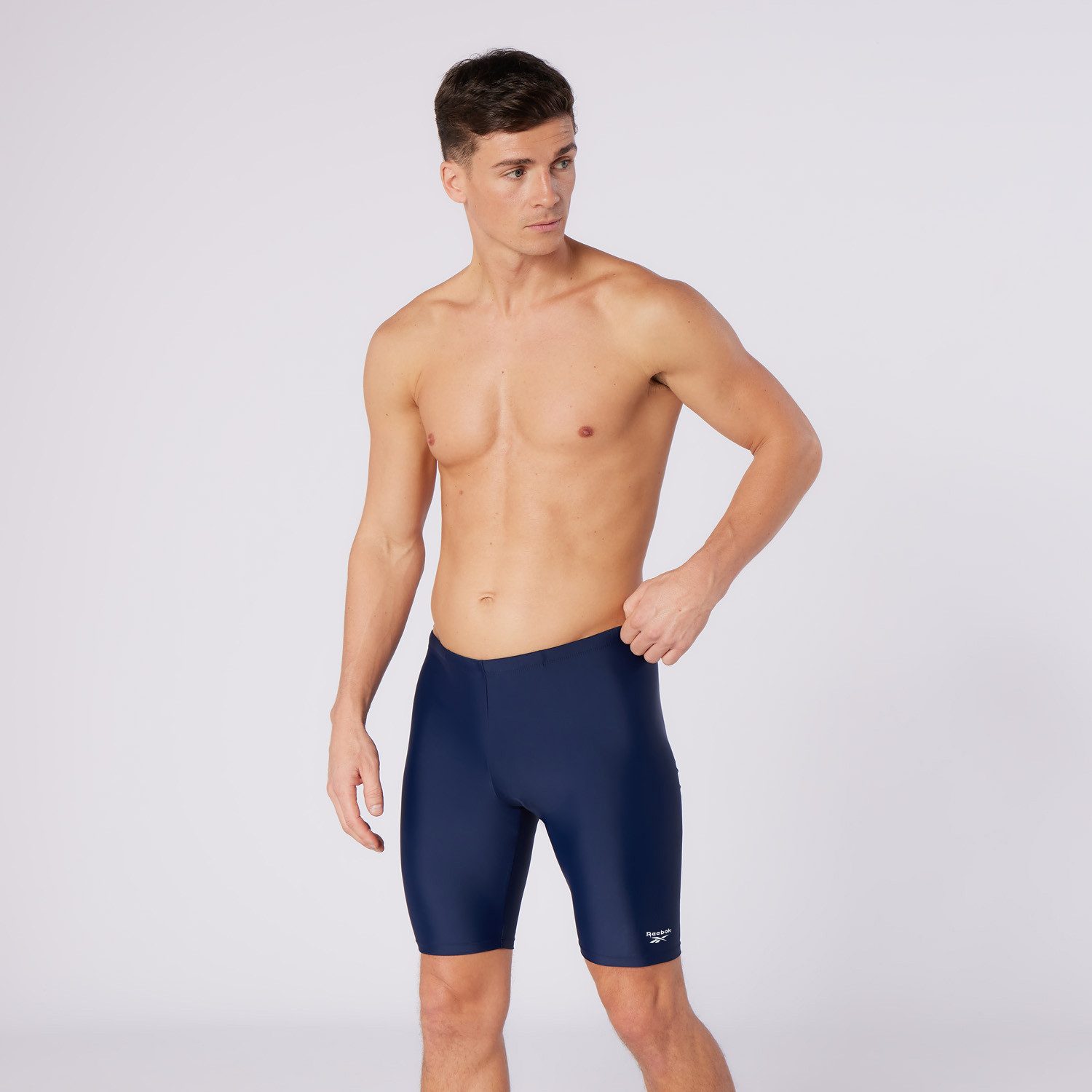 Reebok Badeshorts Ensley mit innenliegender Kordel und langem Bein