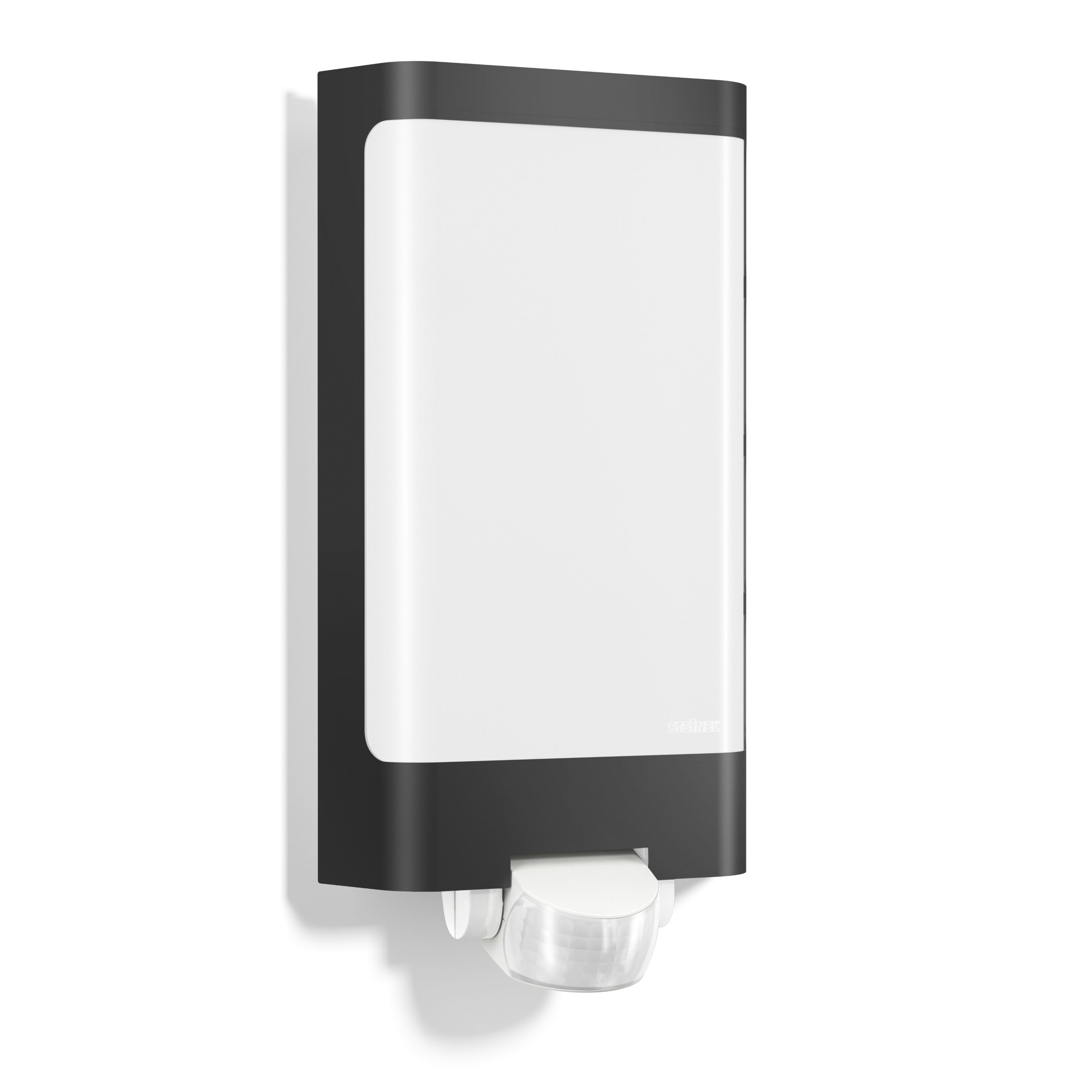 steinel LED Außen-Wandleuchte L 240 S, LED fest integriert, Warmweiß, Wandlampe, 180° Bewegungsmelder, LED