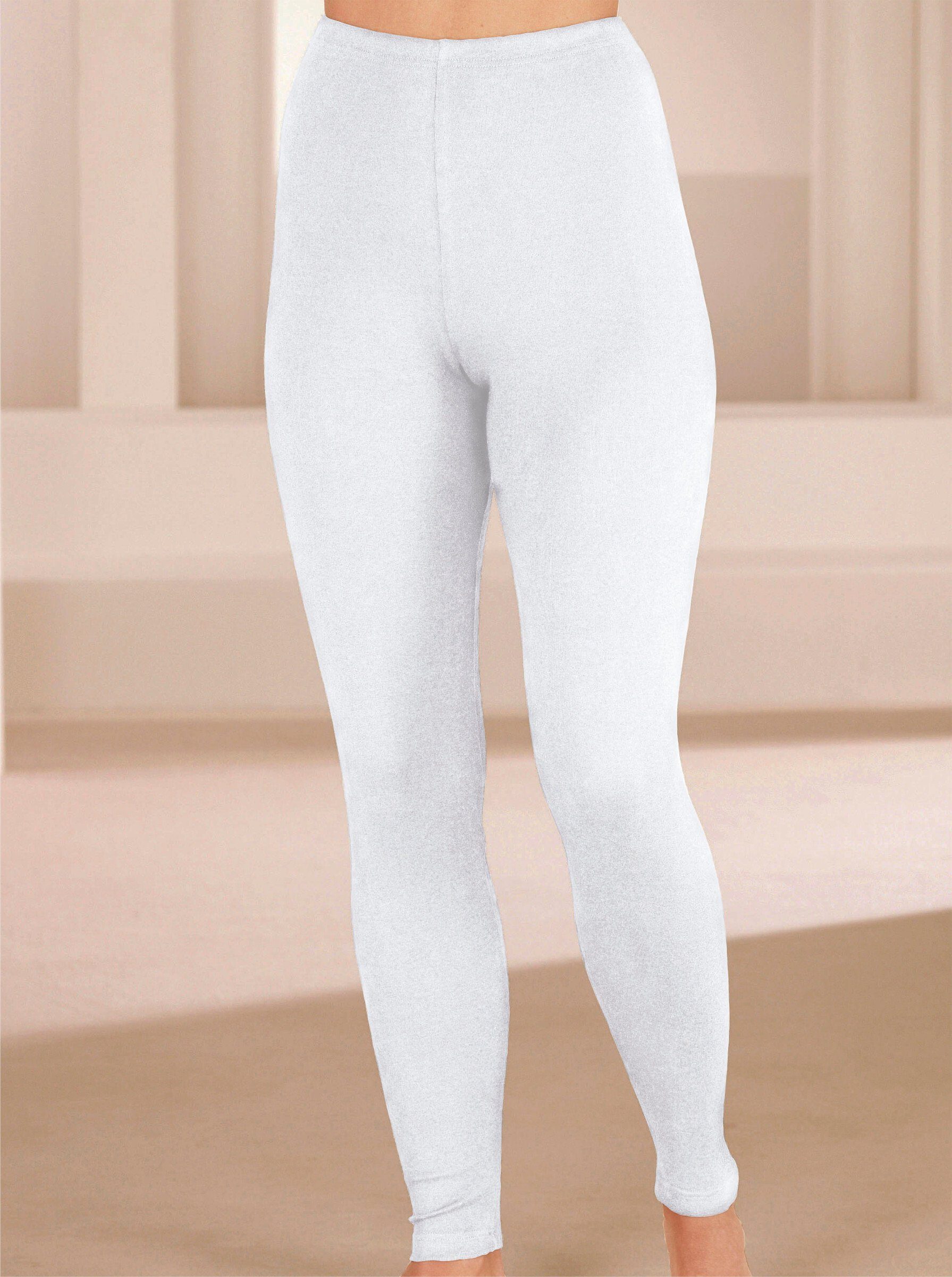 WITT WEIDEN Lange Unterhose (1-St) weiß