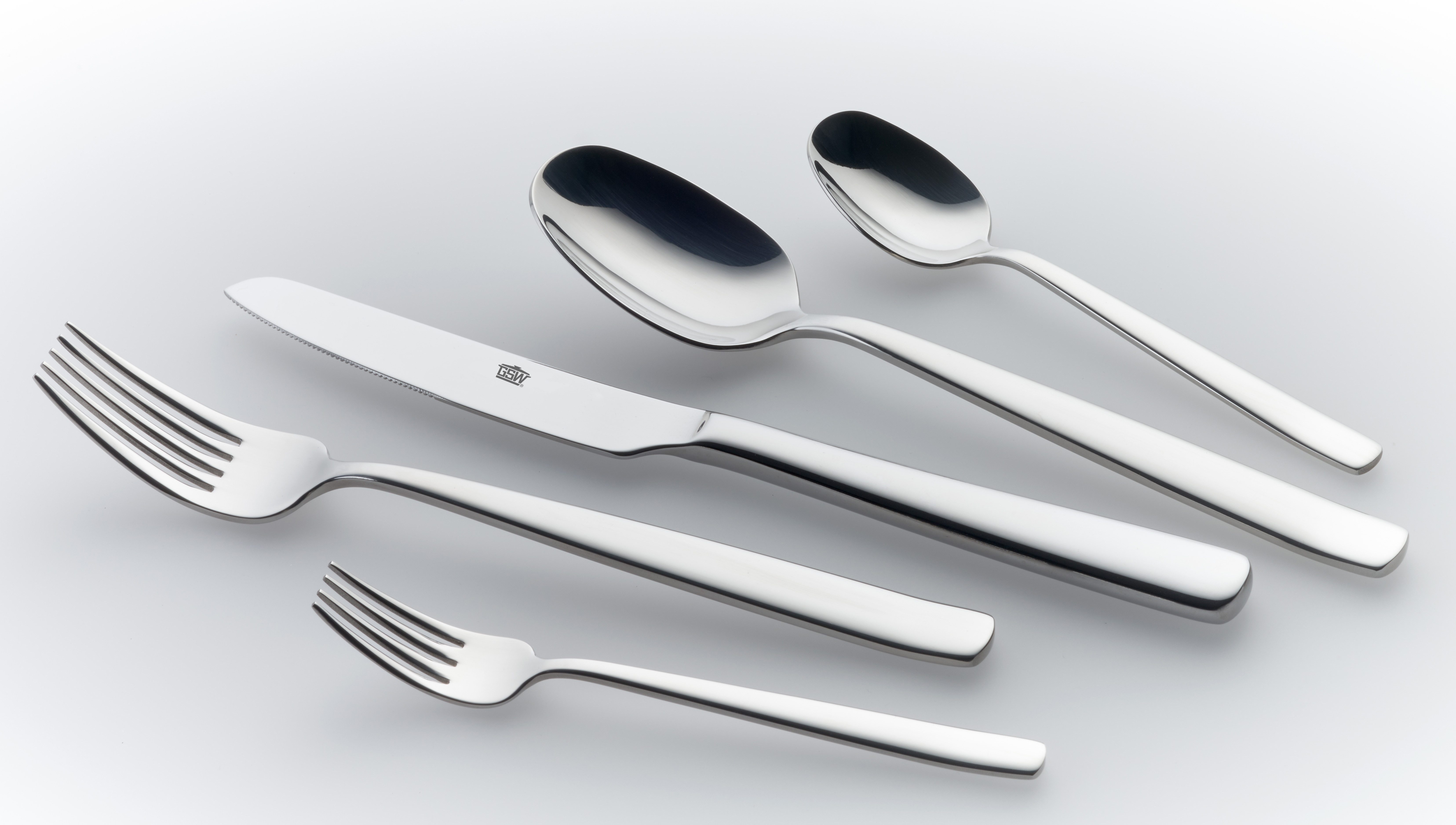 GSW Besteck-Set GSW Premium (30-tlg), 6 Personen, Edelstahl 18/10, Besteck-Set im elegant modernen Design für die besonderen Momente