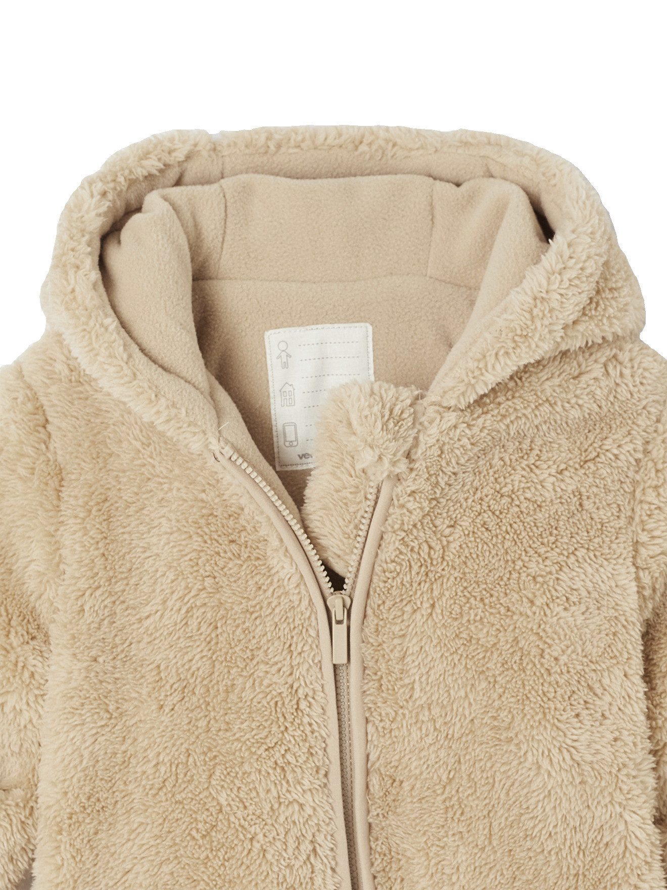 vertbaudet Overall Baby Winter-Overall mit Kapuze – Bild 4 von 5