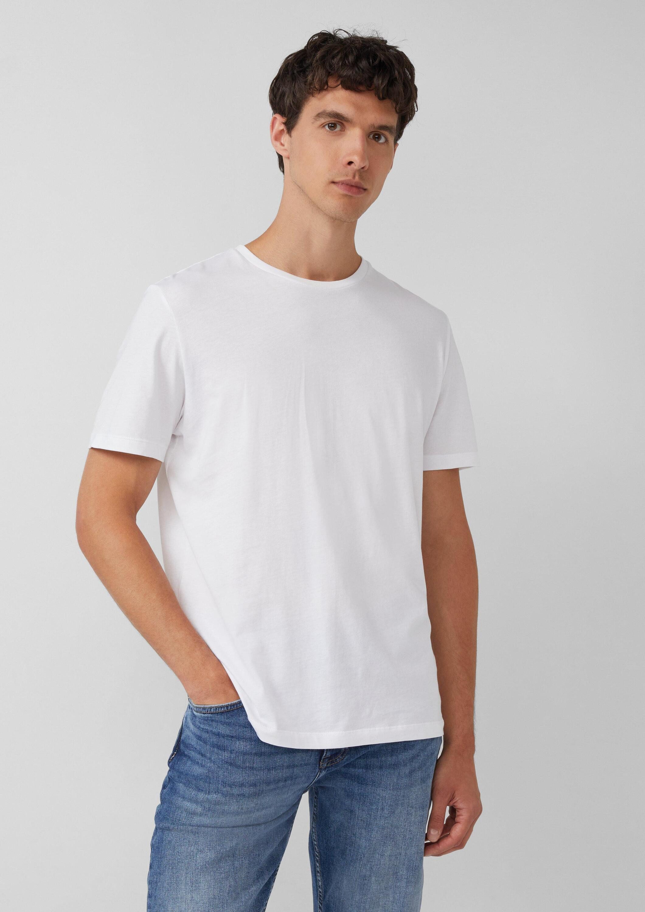 s.Oliver Kurzarmshirt T-Shirt Basic-T-Shirt aus Baumwolle im 2er-Pack günstig online kaufen
