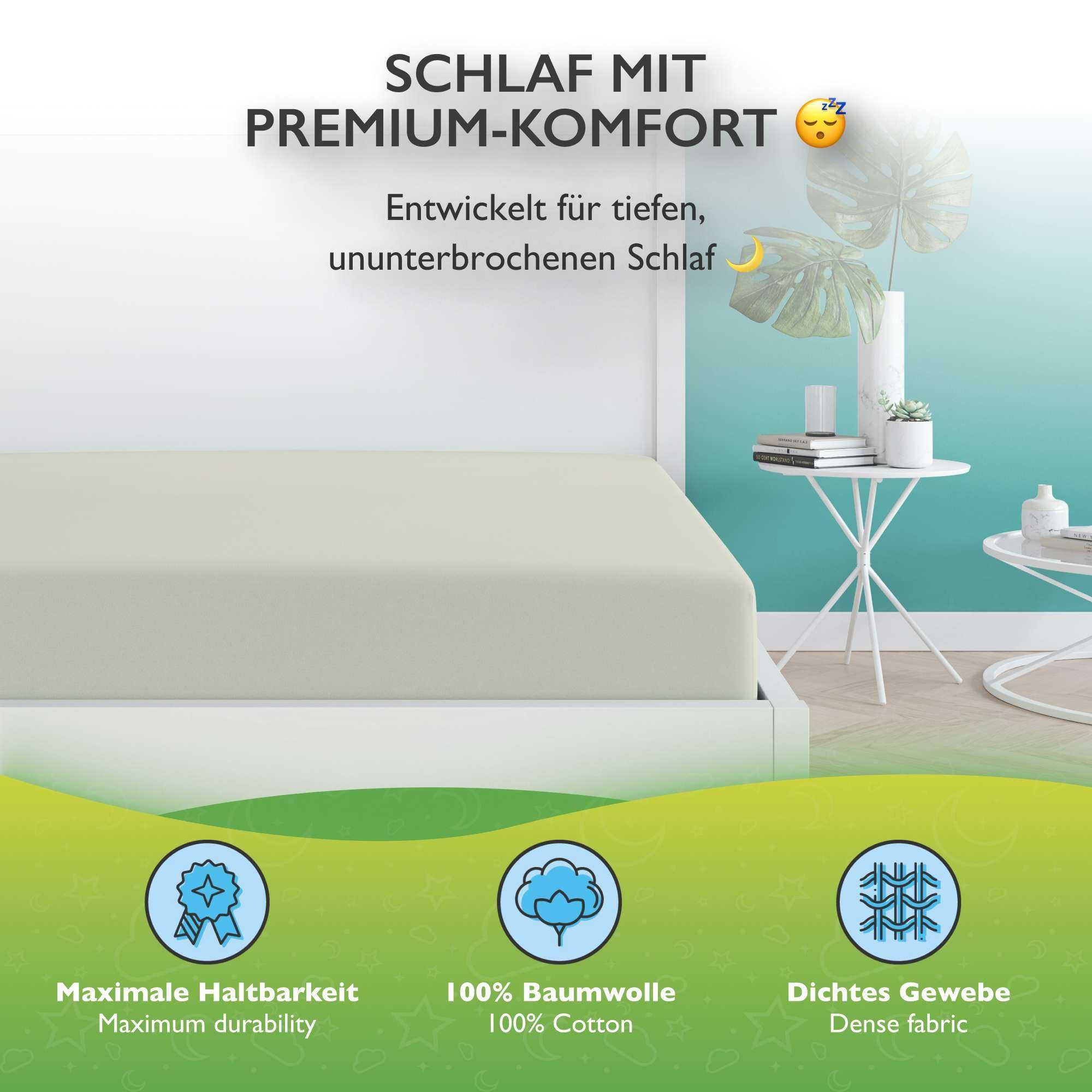 etérea Himmlische Qualität Spannbettlaken etérea Comfort günstig online kaufen