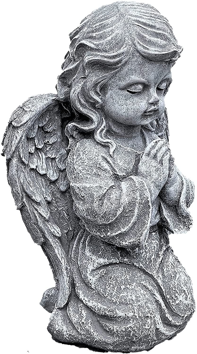 Stone and Style Gartenfigur Steinfigur betender Engel kniend | Figuren