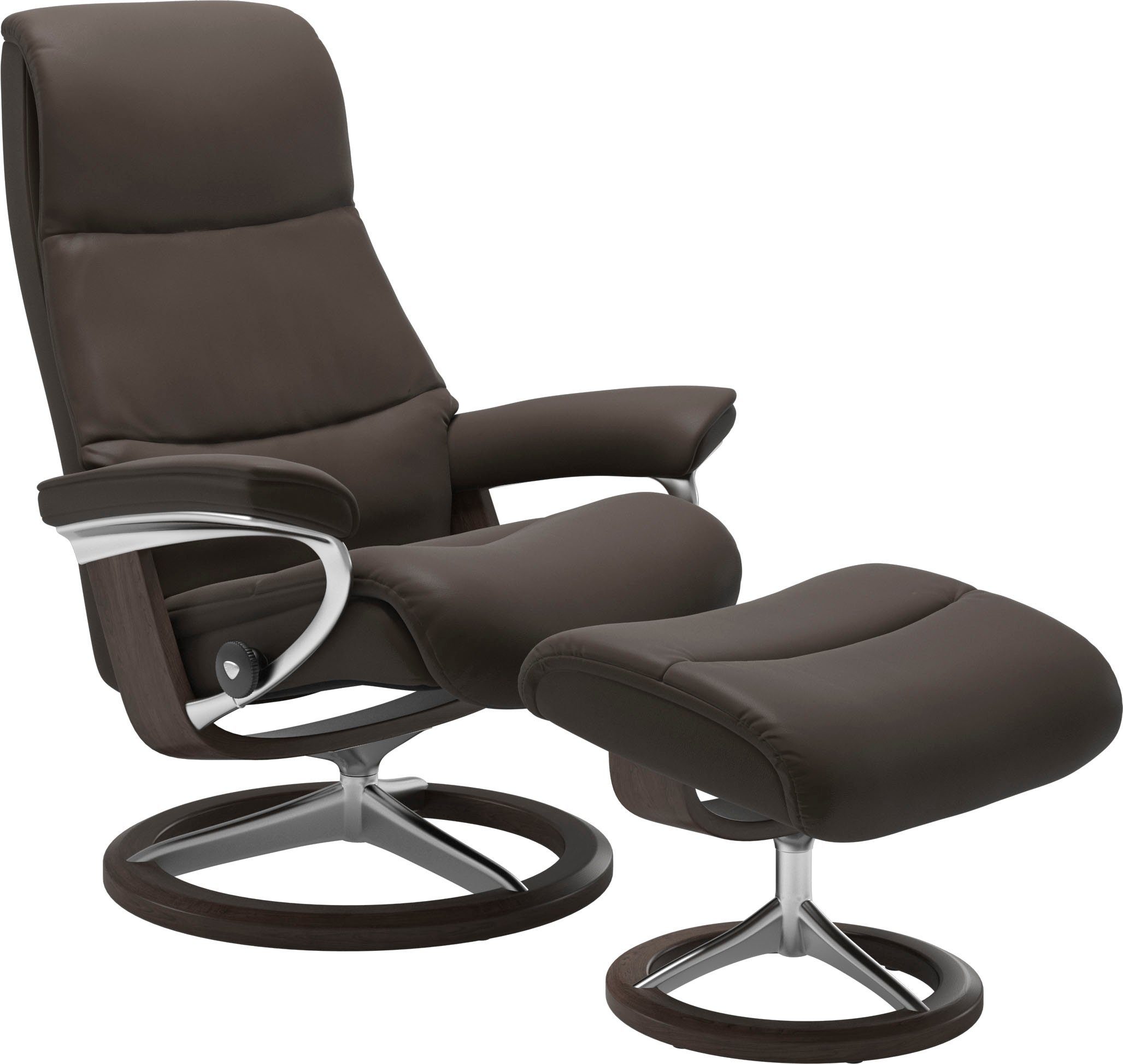 Wenge View, Relaxsessel Größe mit Signature Stressless® L,Gestell Base,