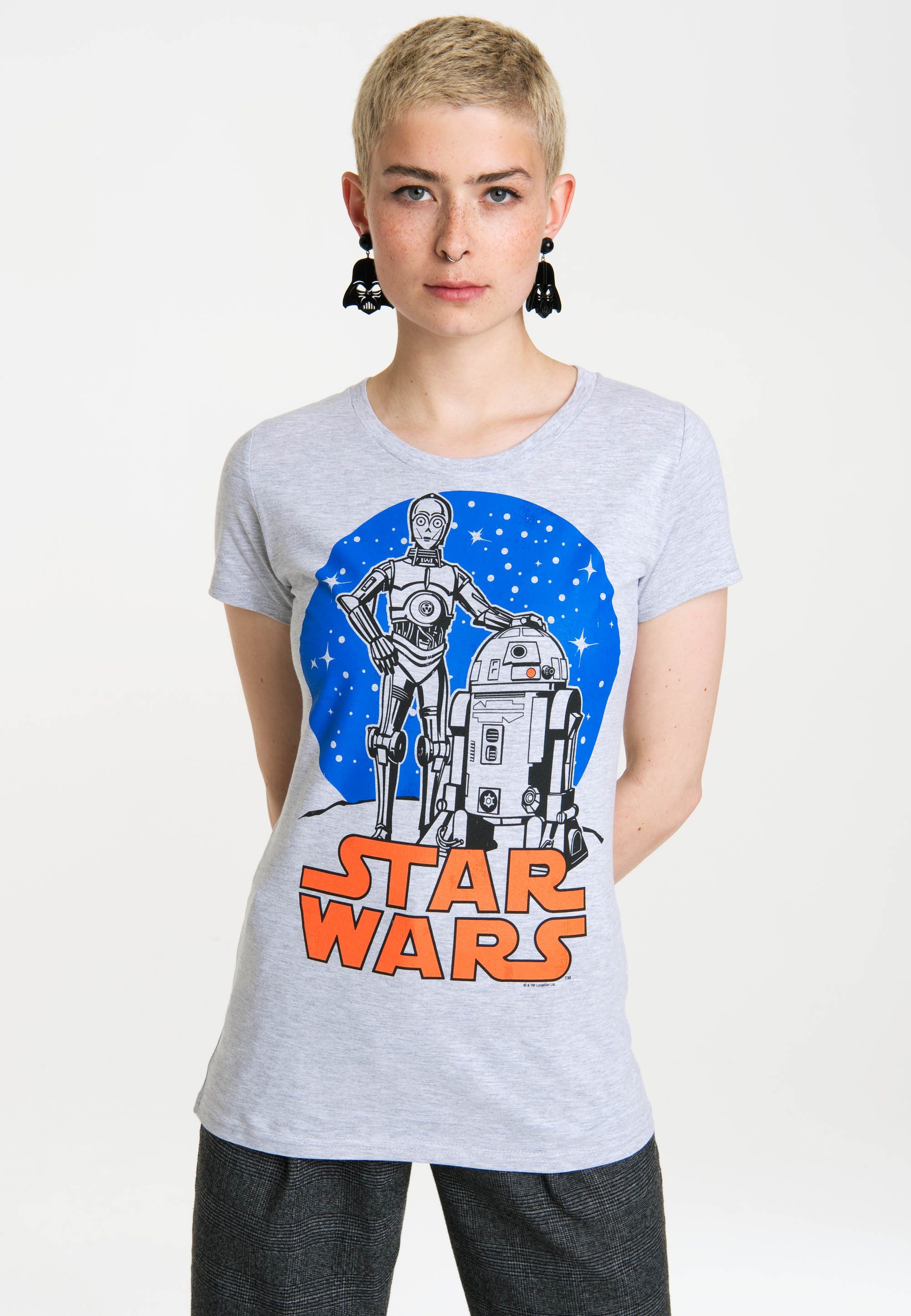 T-Shirt R2-D2 & C-3PO Star Wars