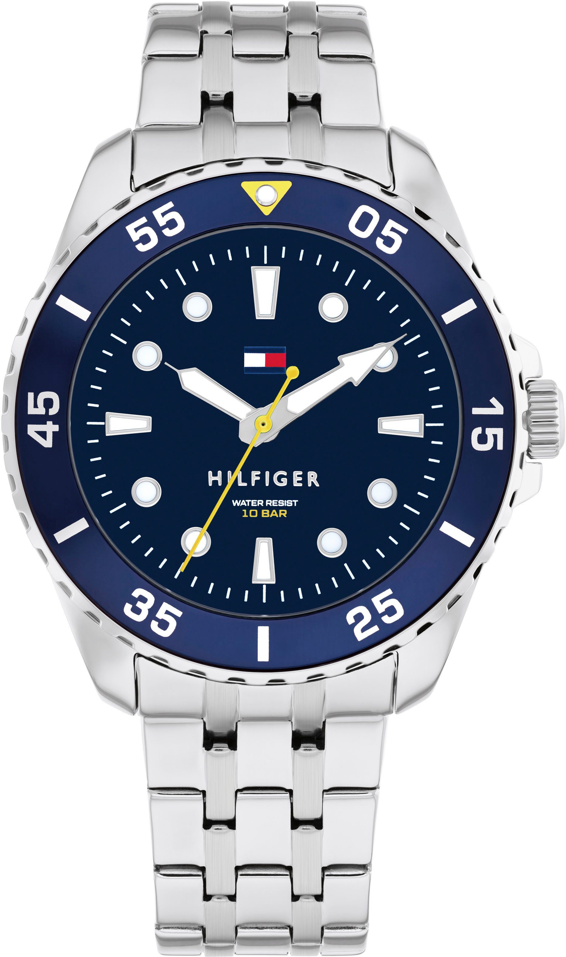 Tommy Hilfiger Quarzuhr KIDS 1720049, Armbanduhr, Kinderuhr, analog, Edelstahlarmband, Geschenkidee
