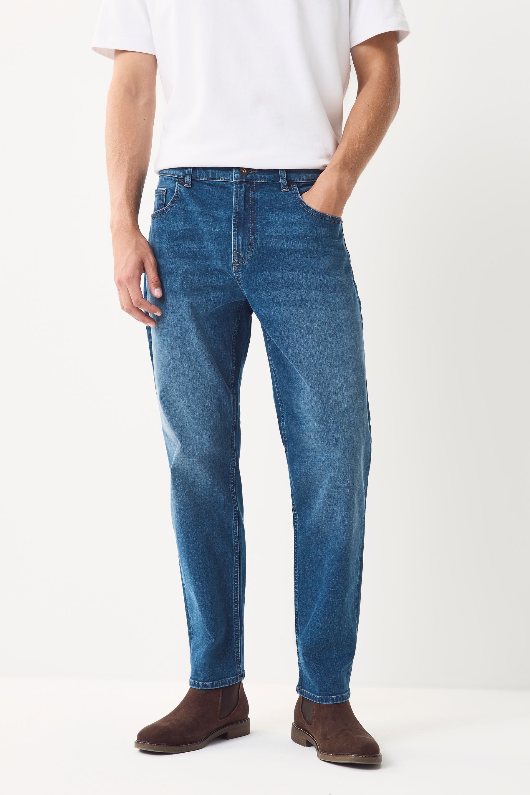 Next Stretch-Jeans Regular Fit Classic Jeans mit konischem Bein (1-tlg)