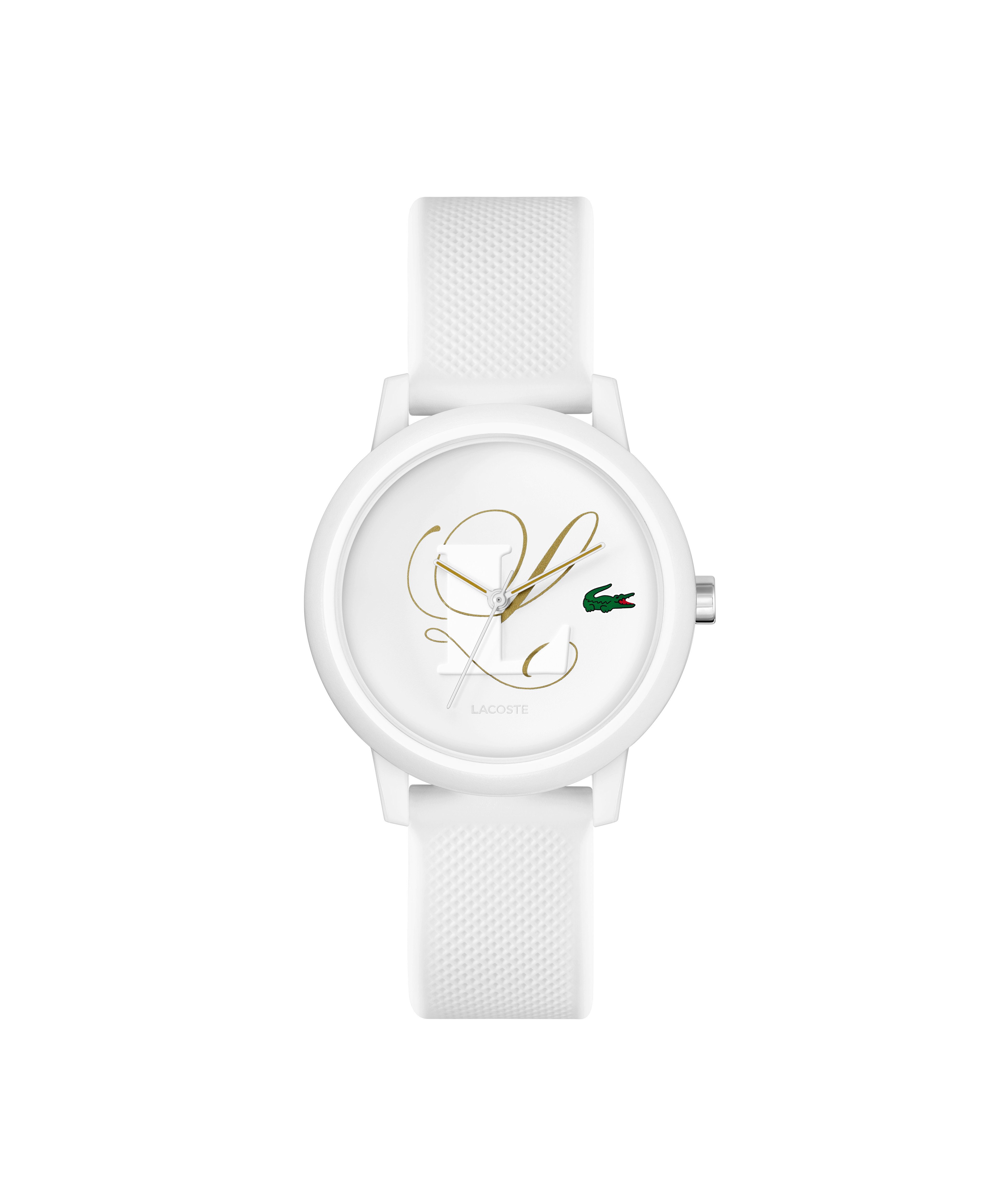 Lacoste Quarzuhr LACOSTE.12.12 2001515, Armbanduhr, Damenuhr, Herrenuhr, Silikonarmband, analog