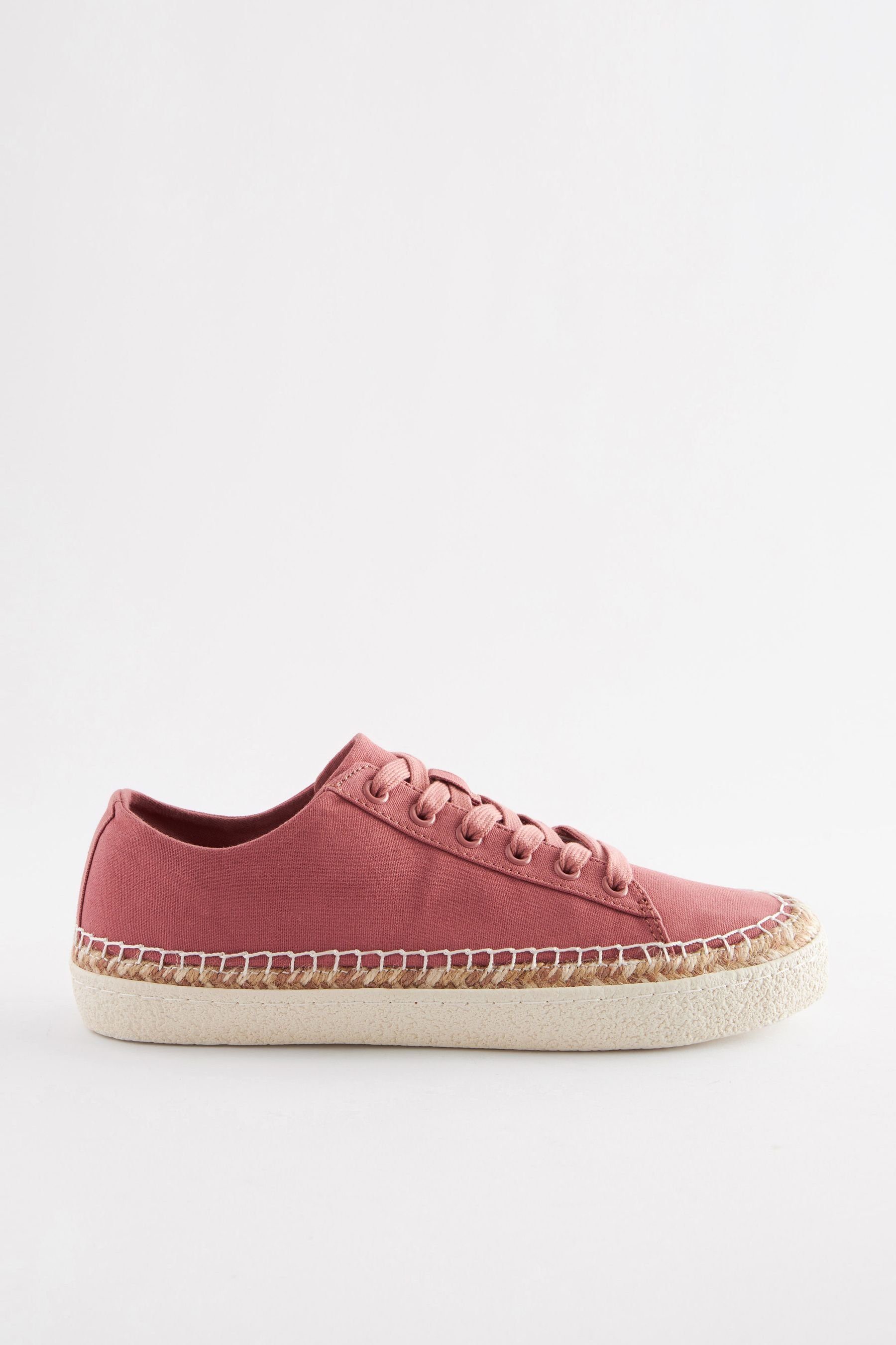 Next Forever Comfort® Espadrilles-Schnürsneaker Sneaker (1-tlg) Pink