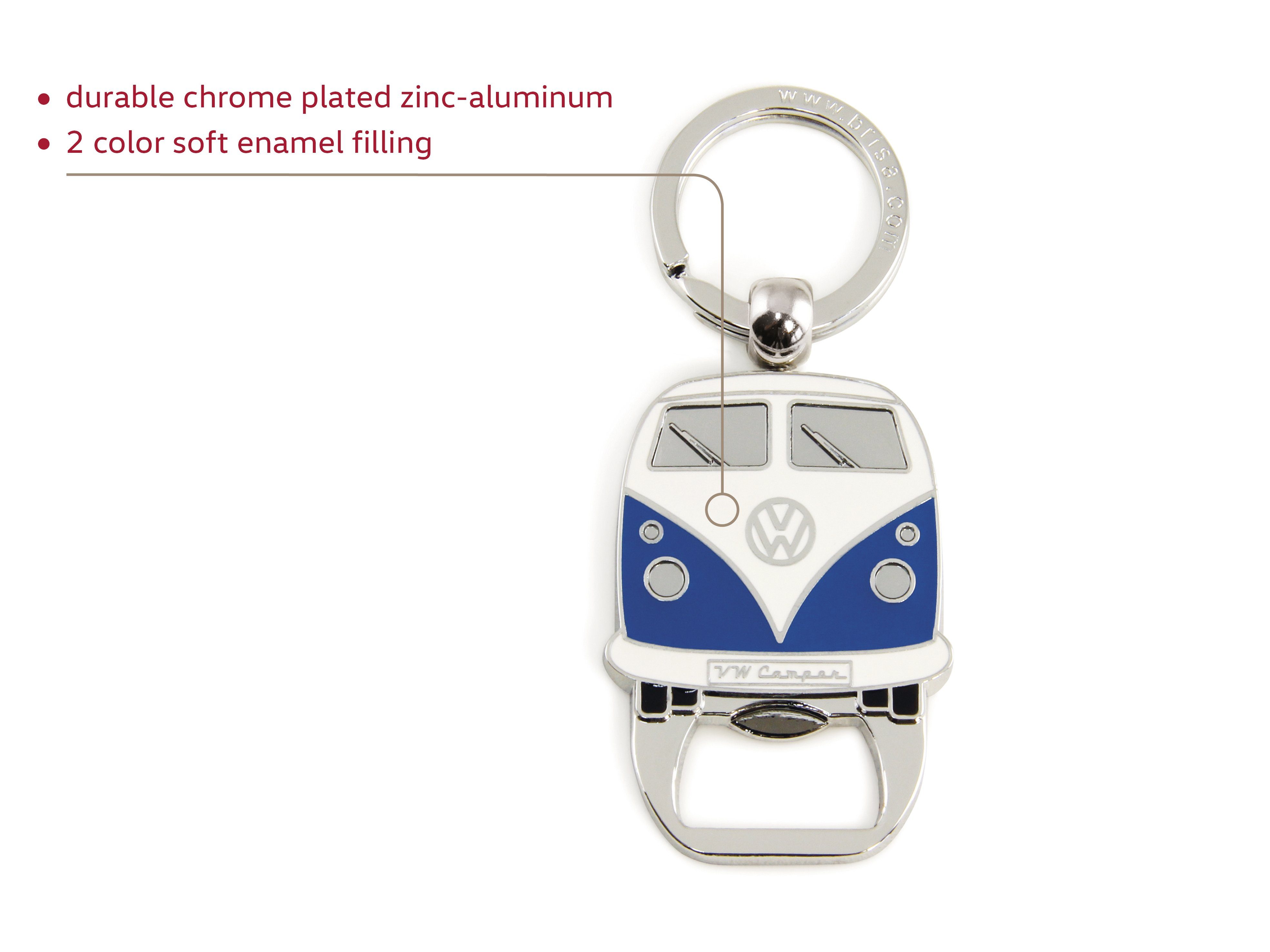 VW Collection by BRISA Schlüsselanhänger Volkswagen Schlüsselring mit Flasc günstig online kaufen