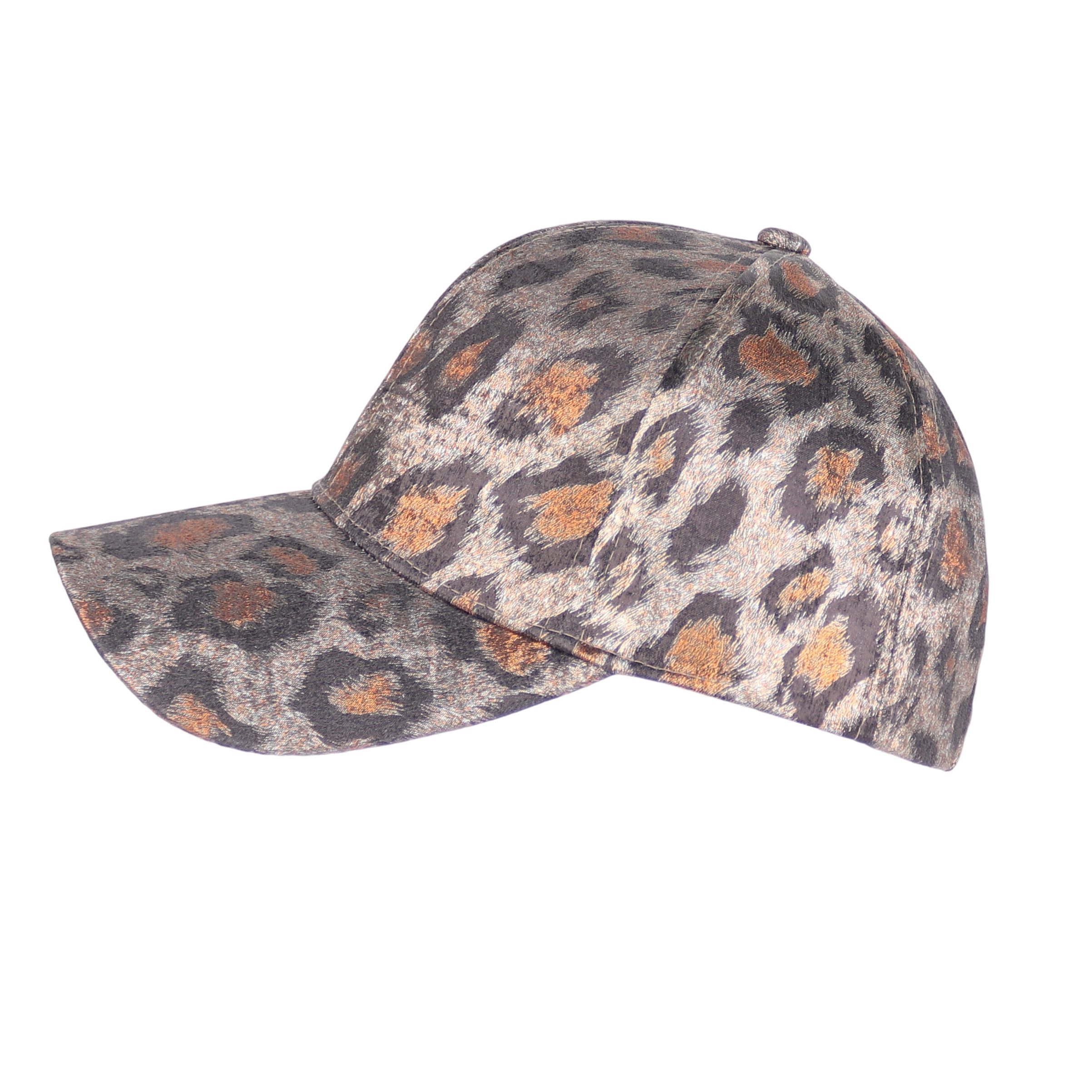 MIRROSI Baseball Cap Damen Cap aus reinem Baumwolle mit Shirm LOVE Leopard günstig online kaufen