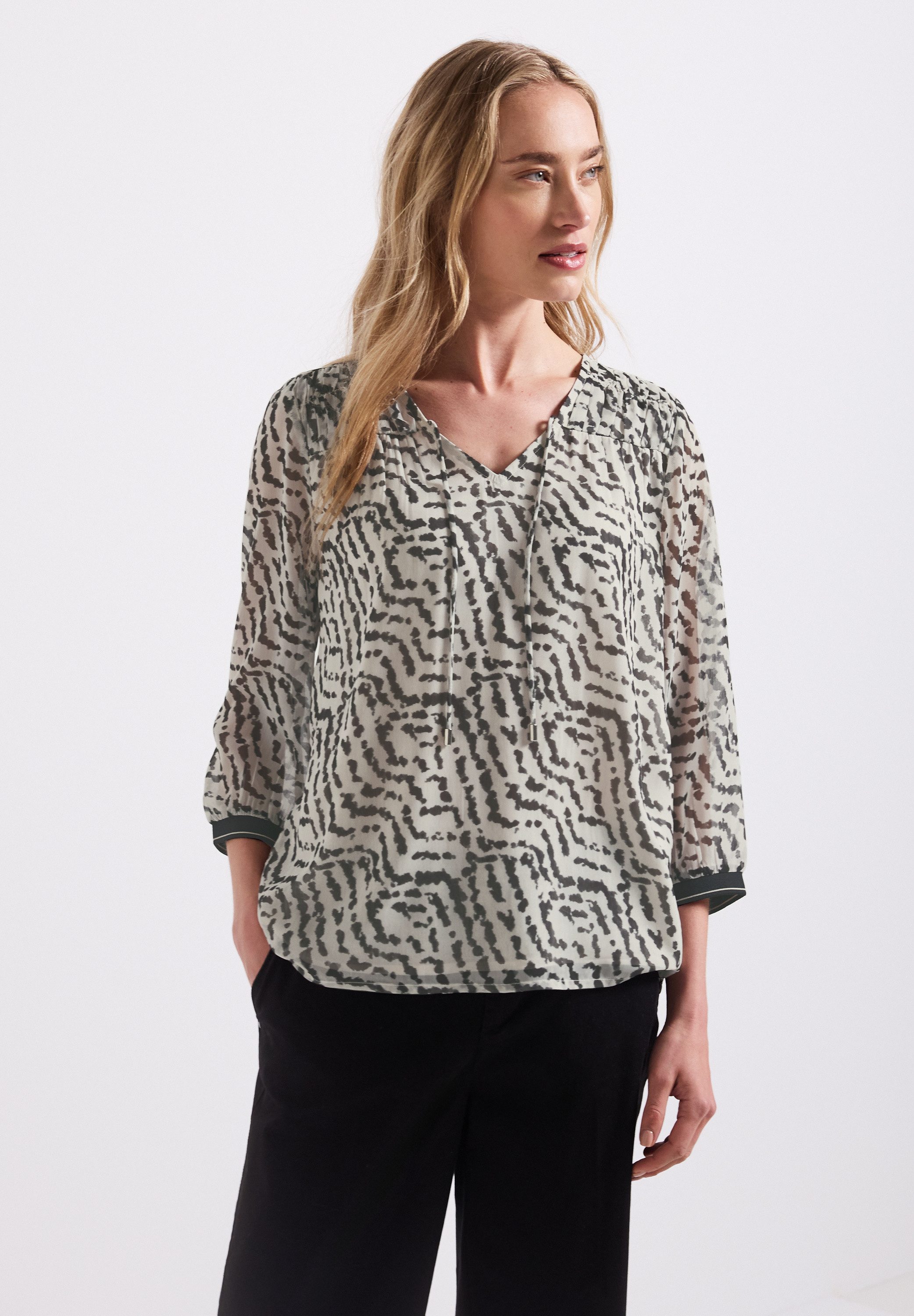 STREET ONE Tunika mit 3/4 Ärmeln