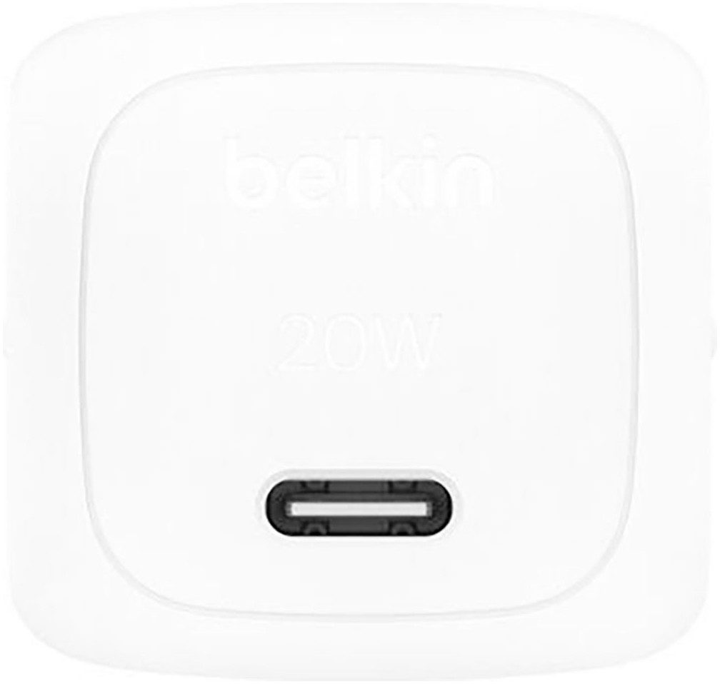 Belkin BoostCharge Kompaktes USB-C-Ladegerät 20W und USB-C zu USB-C-Kabel USB-Ladegerät