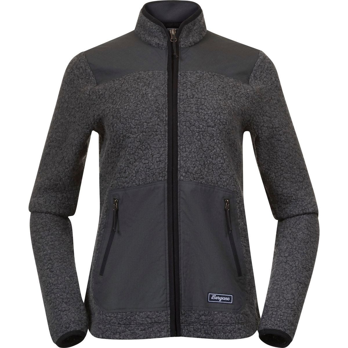 Bergans Fleecejacke Nordmarka Rewool Pile Midlayer Jacket Women Nachhaltige Damenjacke aus recycelter Wolle für Wärme, Komfort und