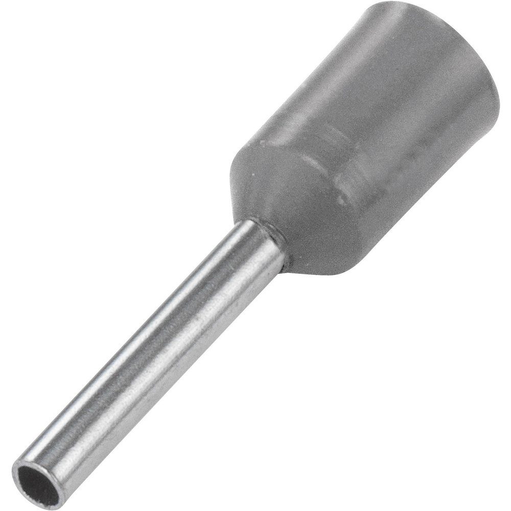 Aderendhülsen Vogt Verbindungstechnik 490208 Aderendhülse 0.75 mm² Teilisoliert Grau