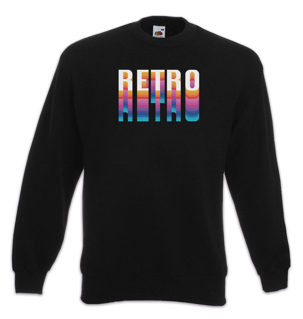 Sweatshirt Retro Typo Sweatshirt Vintage Oldschool 80ies 80er Eighties Achtziger