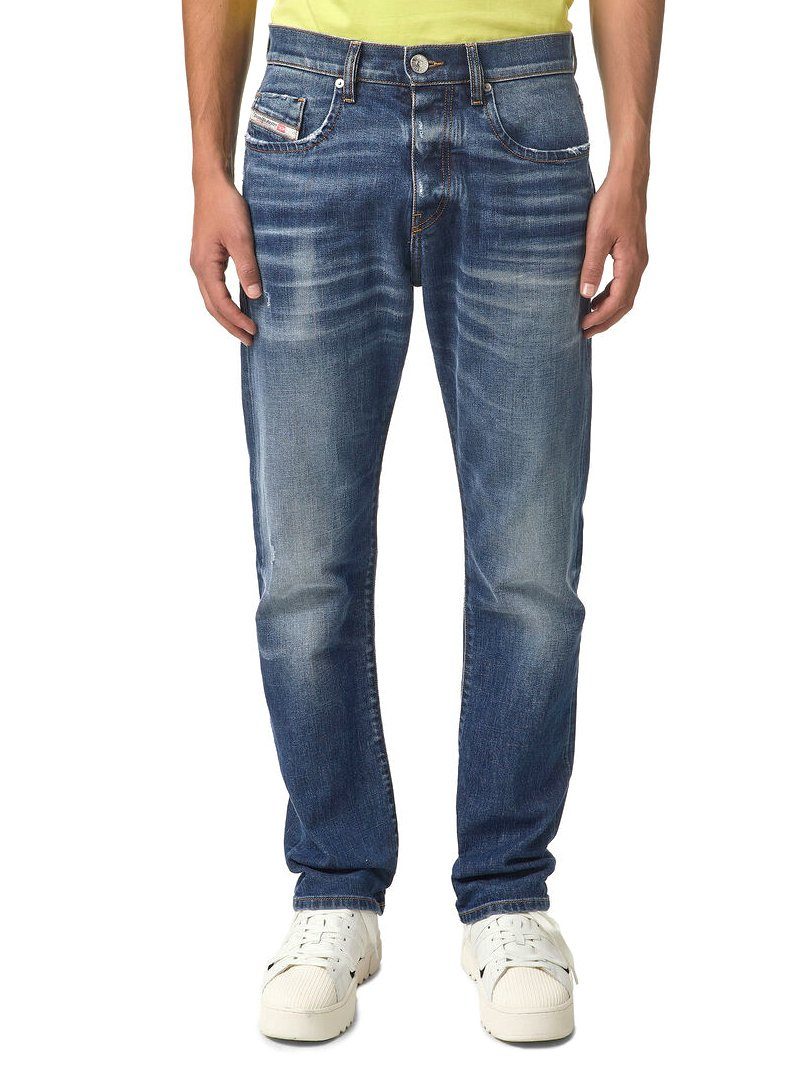 Diesel Straight-Jeans Straight Stretch Hose - D-Viker 09A92