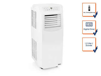 Tristar 3-in-1-Klimagerät, Mobile Klima-Anlage Heizung, Luftkühler Entfeuchter & Ventilator, 65dB