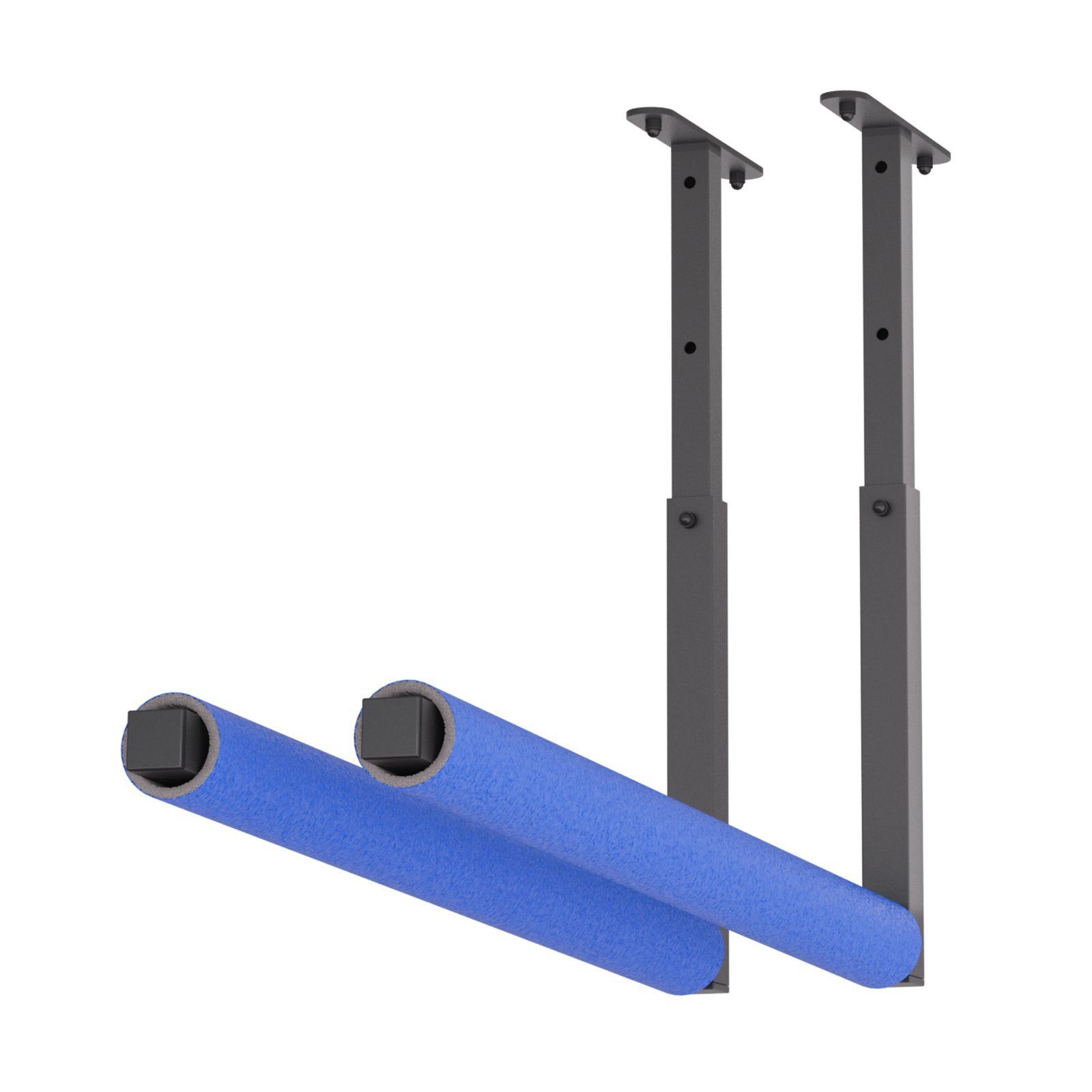 QLS Deckenhaken Einseitig, für Leiter Fahrrad Angel Montagehaken Deckenmontage 2 Stück