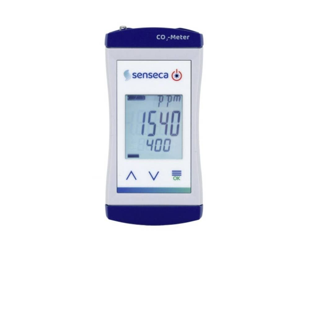 Senseca Raumluft-Qualitätssensor Kompakter CO₂ Monitor mit Alarm 486768