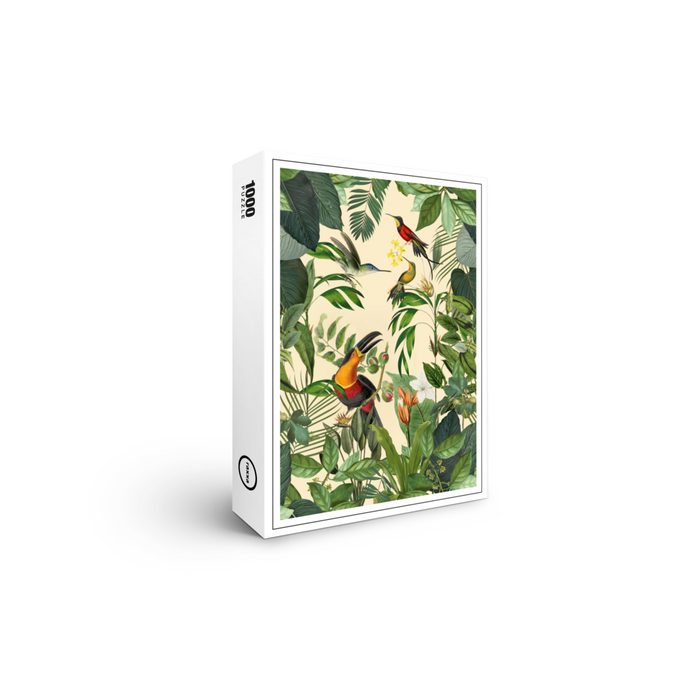 raxxa Puzzle Premium-Puzzle "Toucans Jungle Garden" FSC® 1000 Puzzleteile