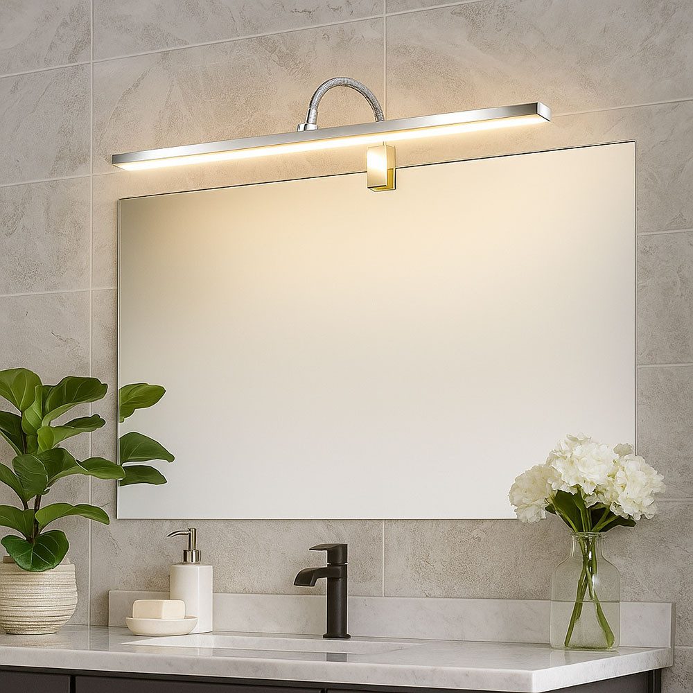 Briloner Leuchten LED Wandleuchte, LED-Leuchtmittel fest verbaut, Warmweiß, Neutralweiß, Farbwechsel, Wandlampe Spiegelleuchte Badezimmerlampe dimmer LED