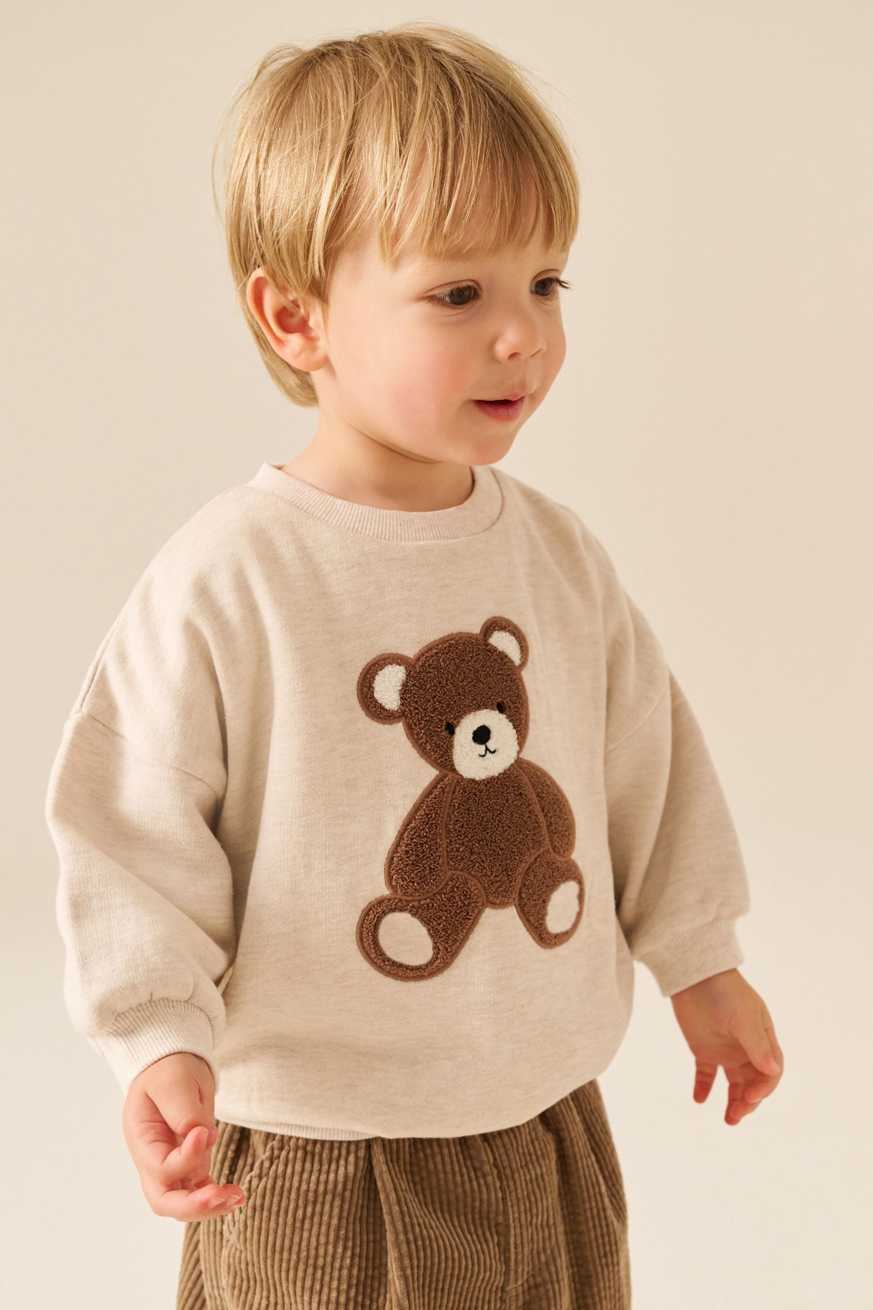 Next Sweater Rundhals-Sweatshirt mit Print (1-tlg)