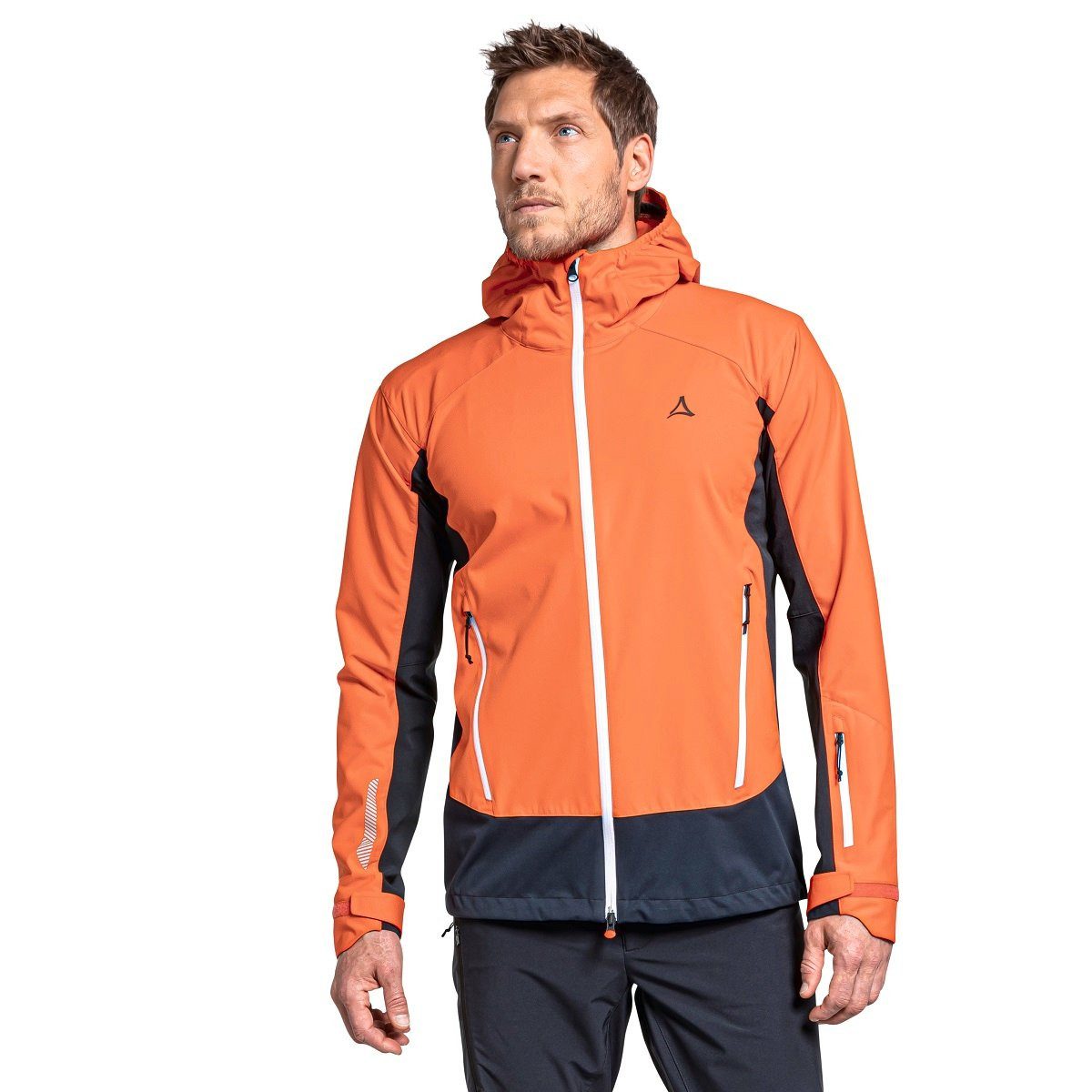 Schöffel Softshelljacke Miara (winddicht, wasserabweisend) rot/orange günstig online kaufen