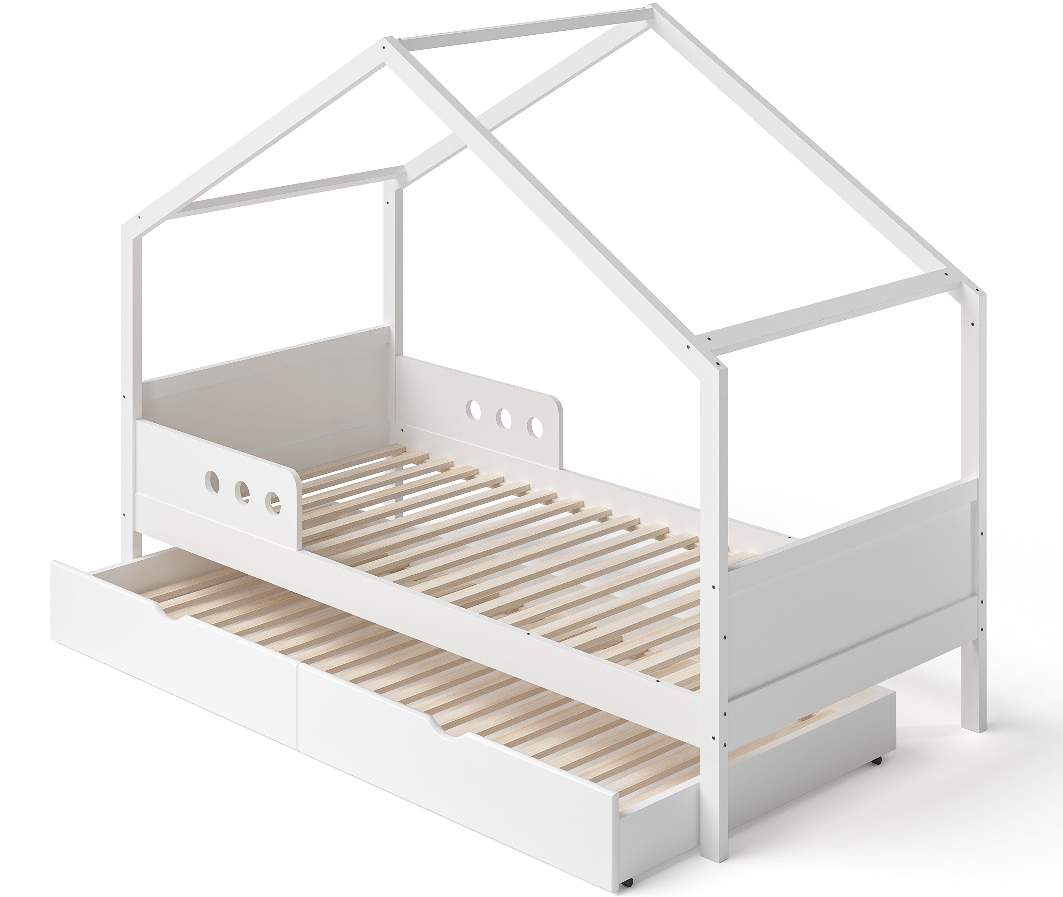 Bellabino Hausbett Bela (Kinderbett 90x200 cm, günstig online kaufen