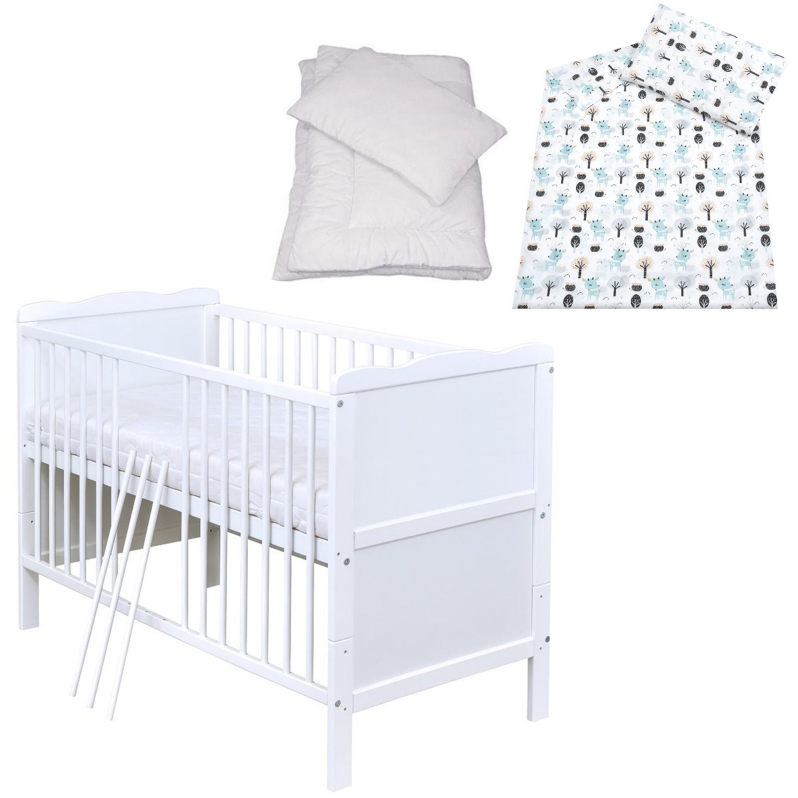 Komplettbett Babybett Max Komplettset