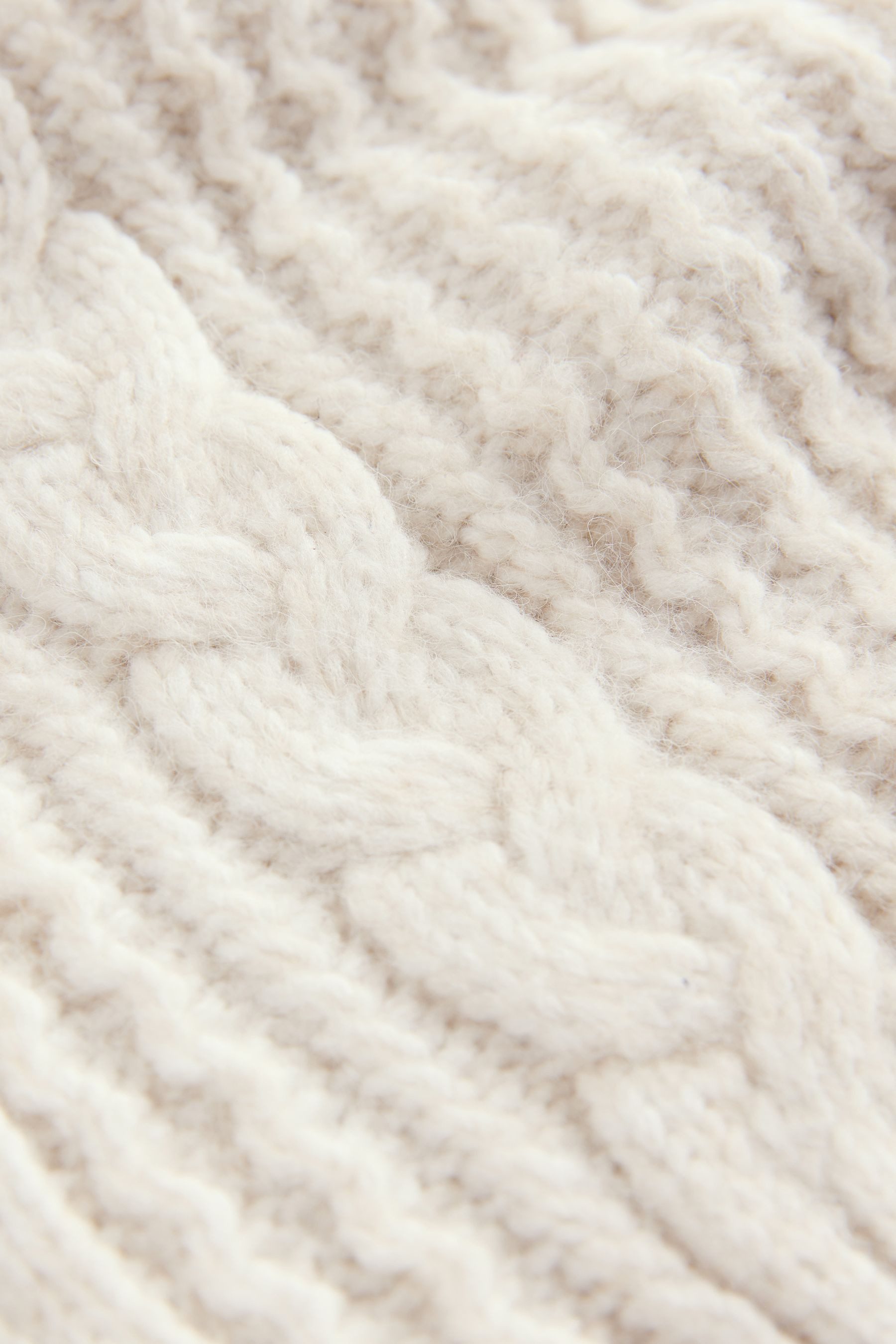 Next Strickjacke Strickjacke aus 100 % Baumwolle mit Figuren (1-tlg)