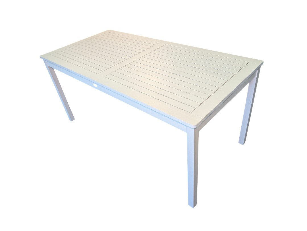 Sedex Gartentisch Gartentisch Allborg 165x80cm weiß gewischt
