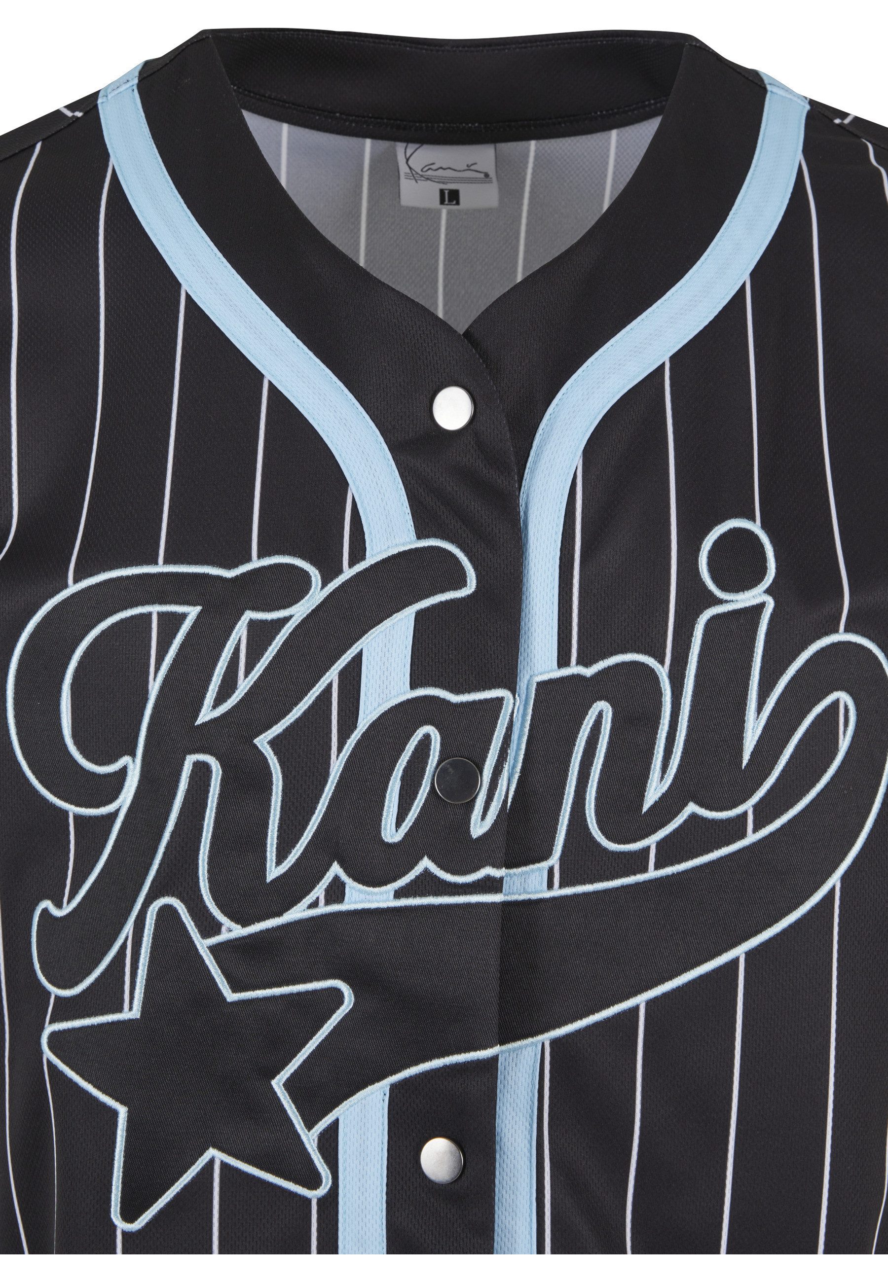 Karl Kani T-Shirt Karl Kani Karl Kani Kani Star Logo Pinstripe Baseball Shirt (1-tlg)