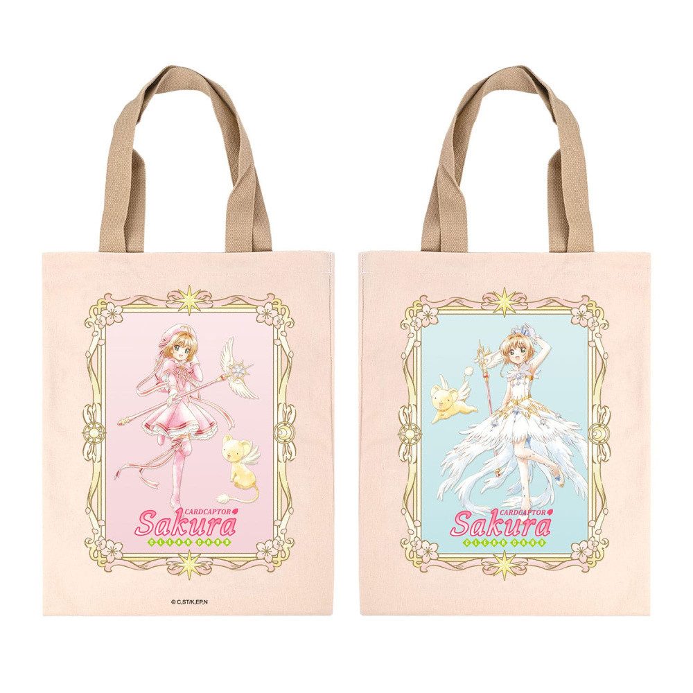 Sakami Merchandise Tragetasche Cardcaptor Sakura Clear Card PVC Tragetasche Sakura & Kero-chan