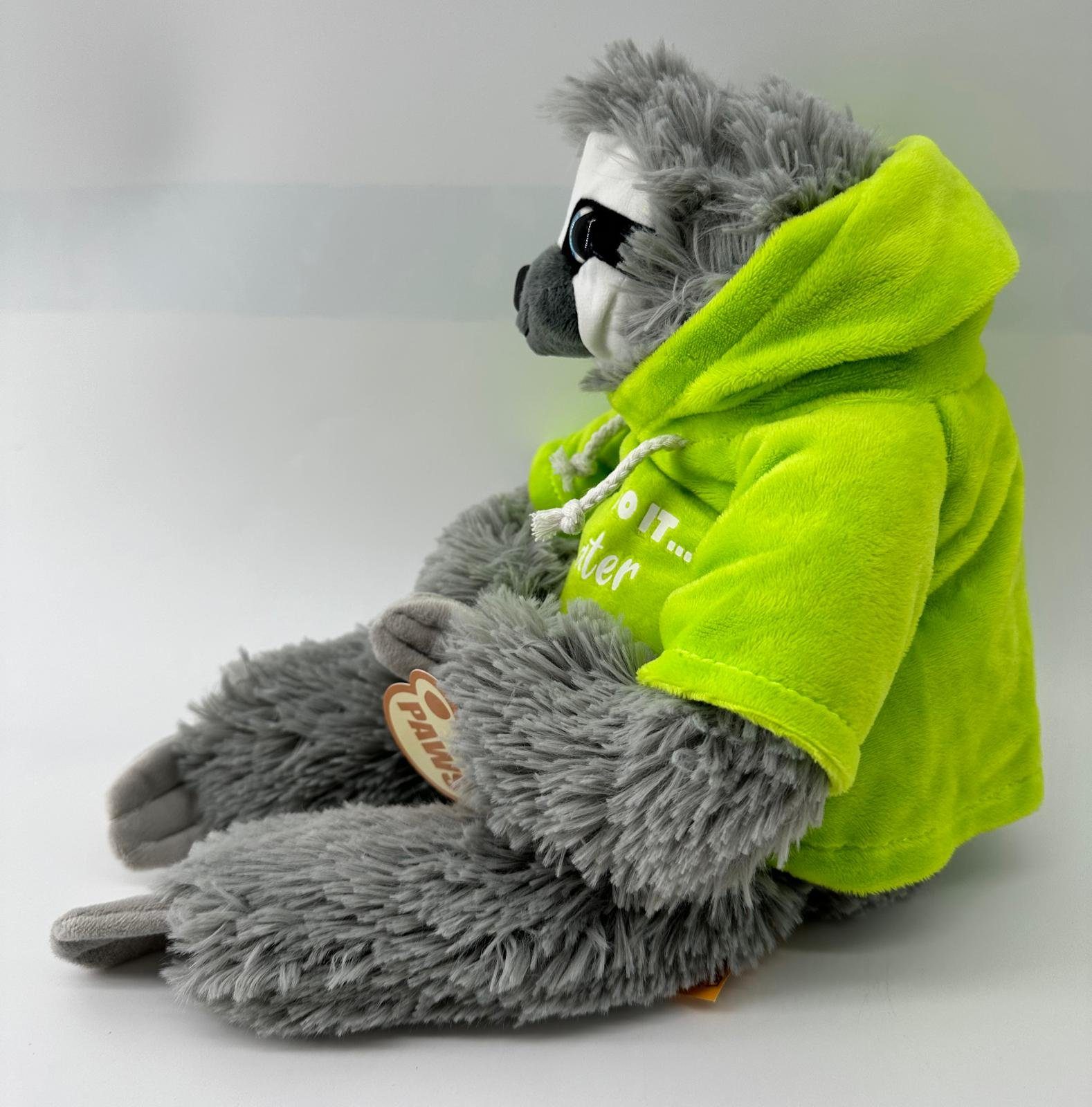 soma Kuscheltier Faultier Kuscheltier XXL 40 cm – Plüschtier mit Hoodie Grü günstig online kaufen