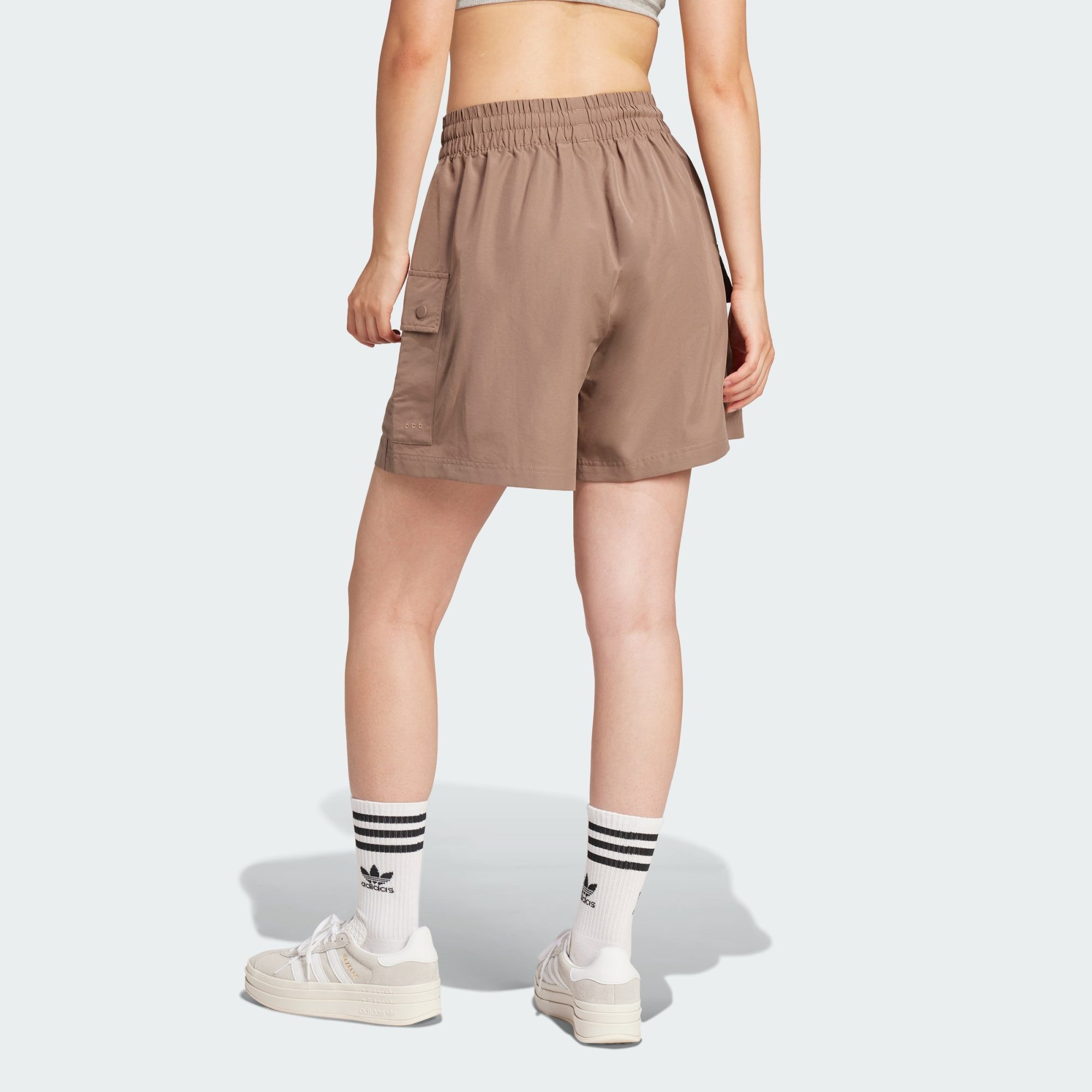 adidas Originals Shorts ESSENTIALS WOVEN HIGH-WAIST günstig online kaufen