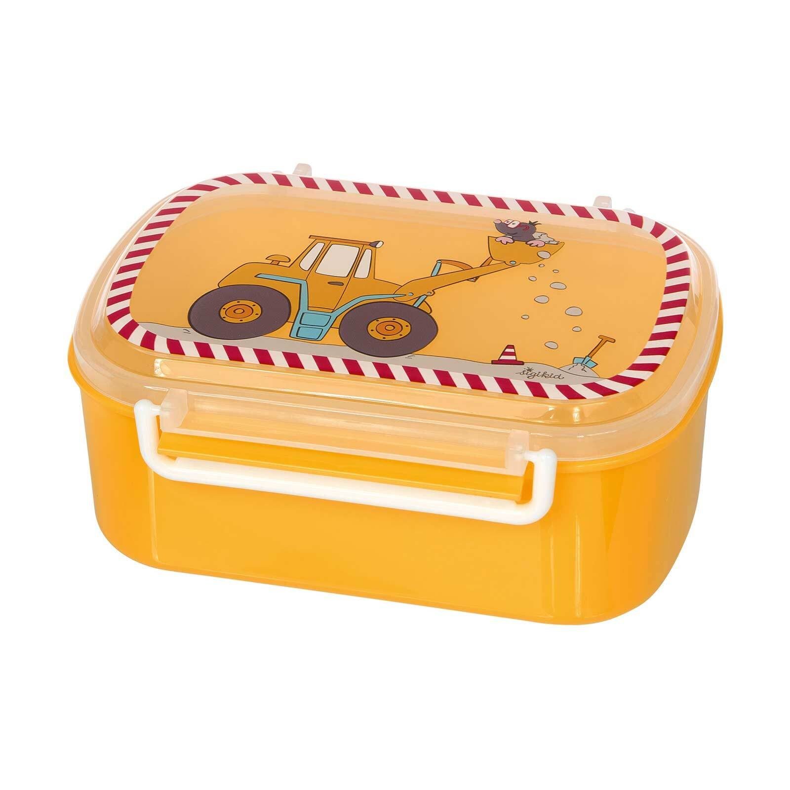 + Alltag für Sigikid den empfohlen, Set, Brotdose orange Bagger, Material-Mix, 2er wird (2-tlg), Lunchbox ideal Trinkflasche Bodo Handwäsche