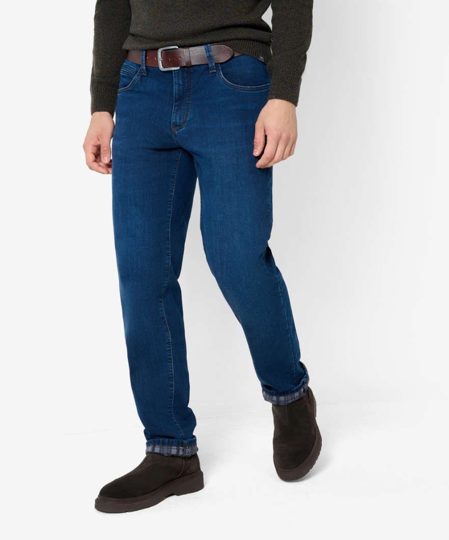 Brax 5-Pocket-Jeans Style CADIZ TT dunkelblau