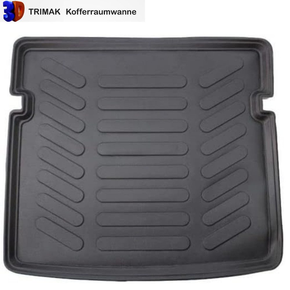 Trimak Passform-Fußmatten Oder Kofferraumwanne Oder Set kompatibel mit Dacia Duster, Dacia Duster 4X4 1. Gen. 2010-2017 Kofferraummatte TPE Antirutsch